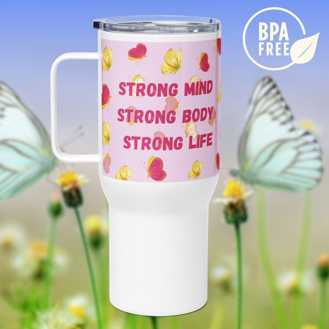 Strong Mind, Travel mug - Fitz & Willow