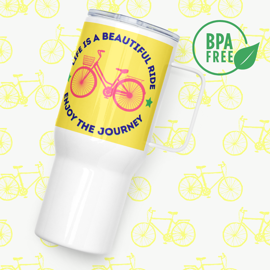 Life is a beautiful ride, All purpose Travel mug - Fitz & Willow