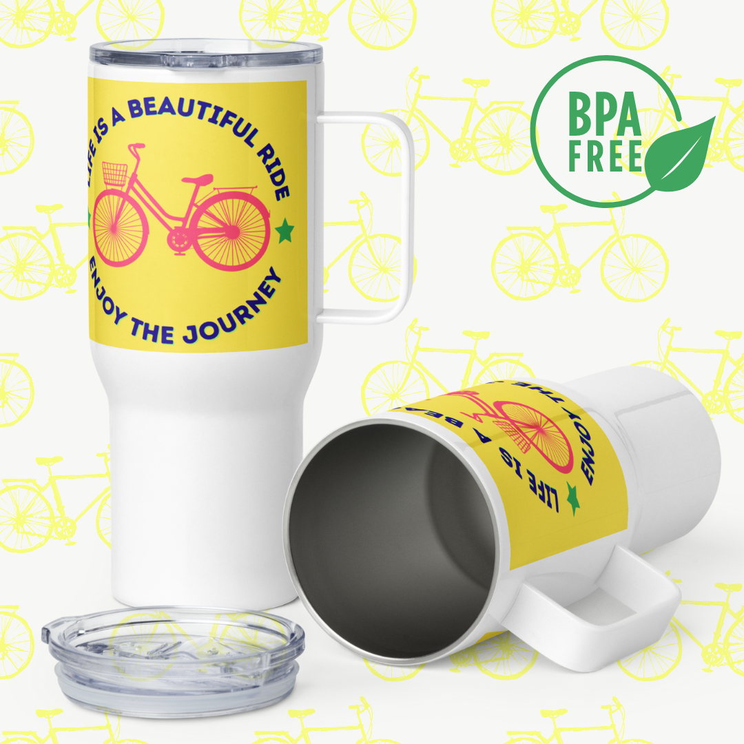 Life is a beautiful ride, All purpose Travel mug - Fitz & Willow