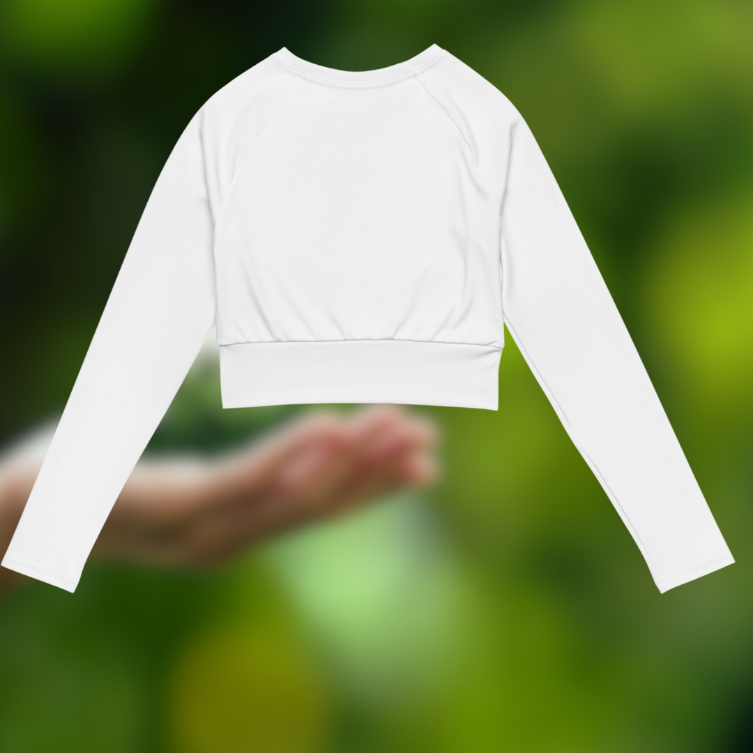 crop top long-sleeve Recycled, Fitz & Willow - Fitz & Willow