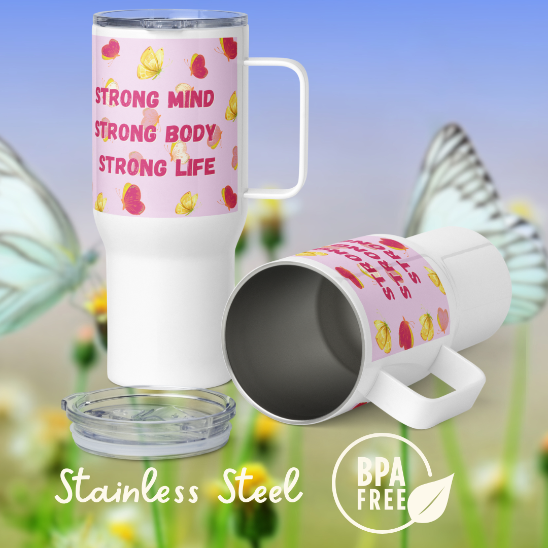 Strong Mind, Travel mug - Fitz & Willow