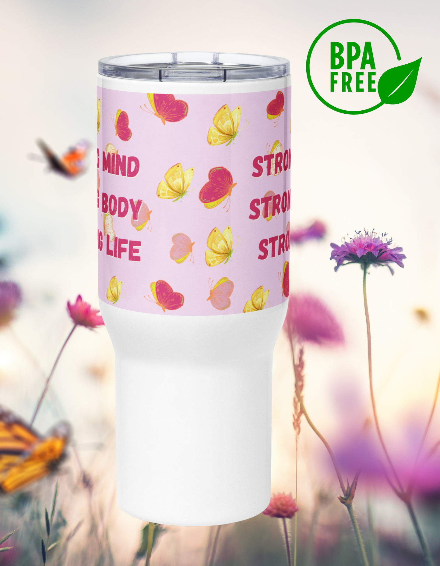 Strong Mind, Travel mug - Fitz & Willow