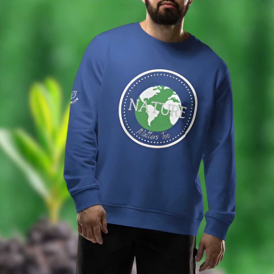 Nature Matters too, Unisex organic sweatshirt - Fitz & Willow