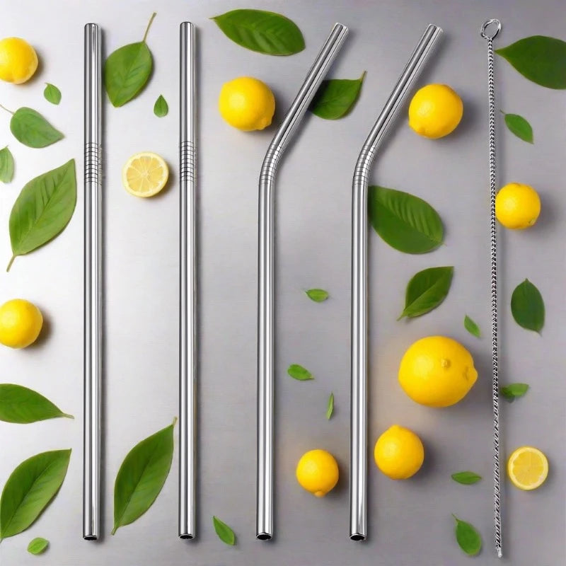 Fitz & Willow, Eco Friendly Stainless Steel Reusable Straw - Fitz & Willow