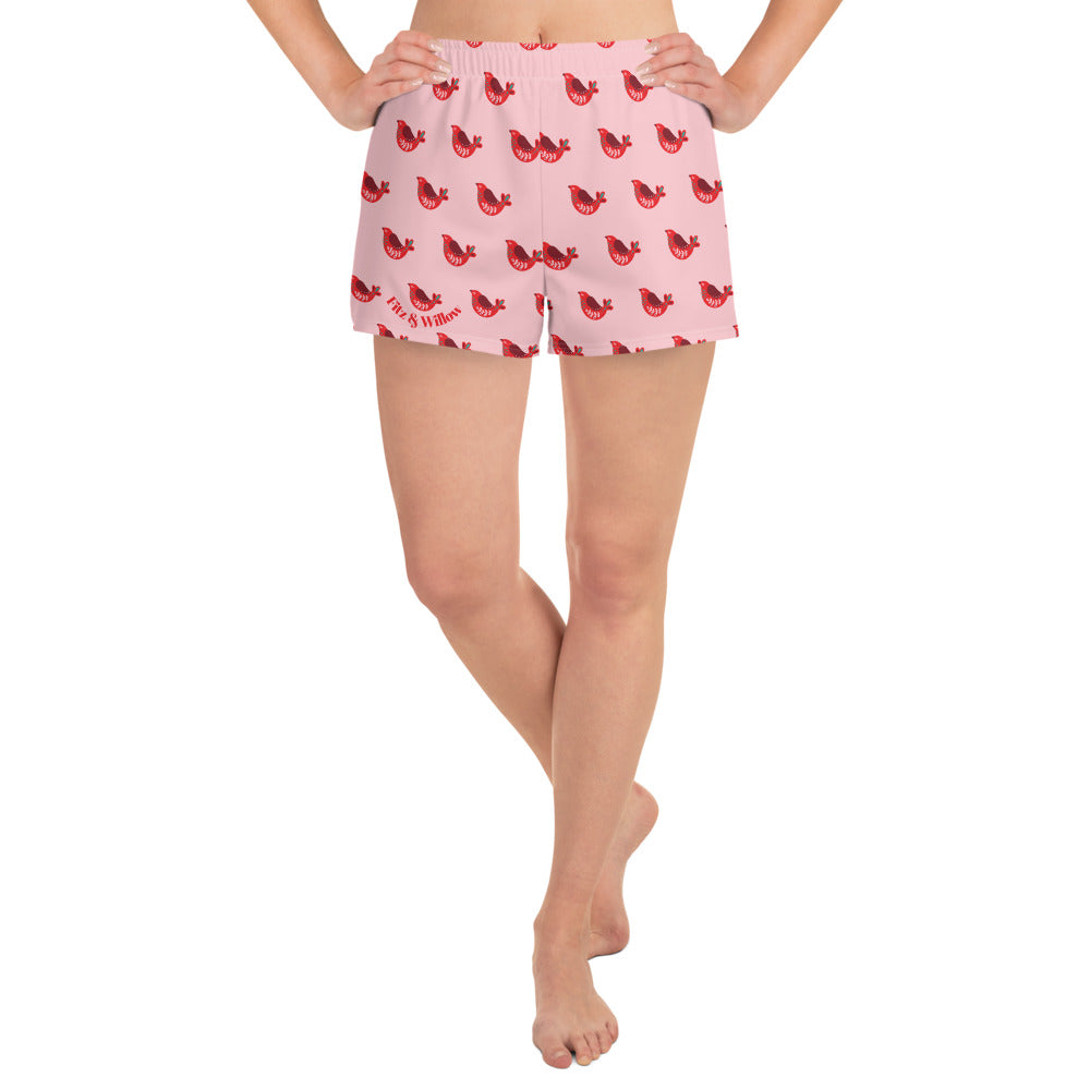 Women’s Recycled Athletic Shorts, Robin - Fitz & Willow