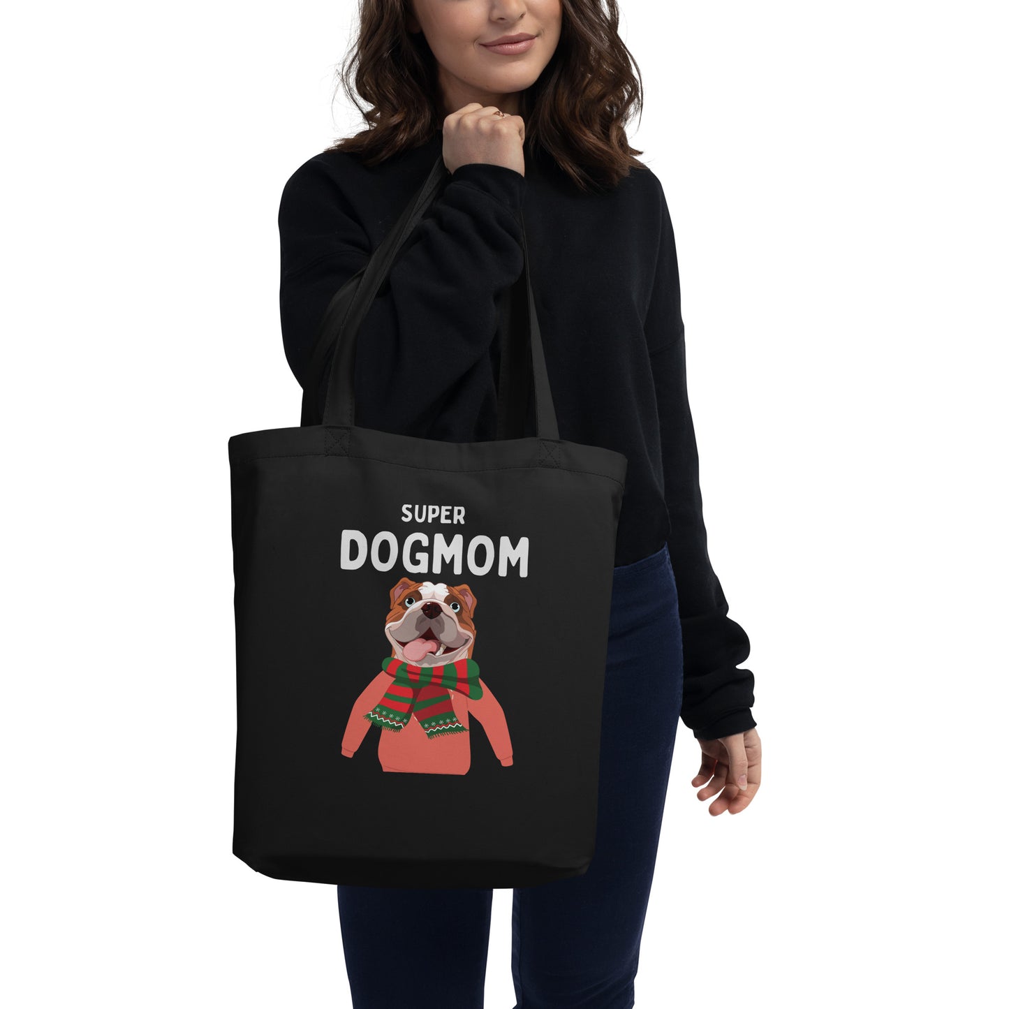 Super Dog Mom, Eco Tote Bag - Fitz & Willow