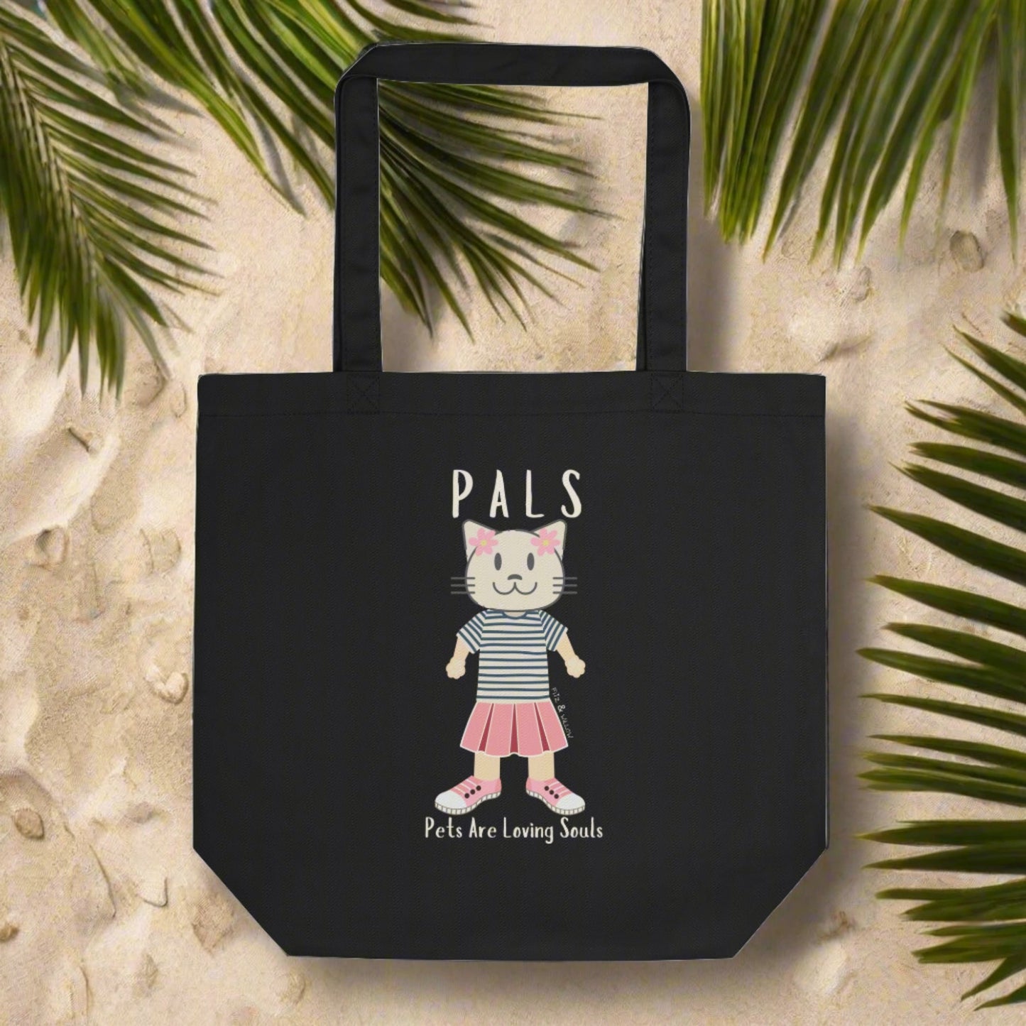 PALS, Cat themed sustainable Tote Bag - Fitz & Willow
