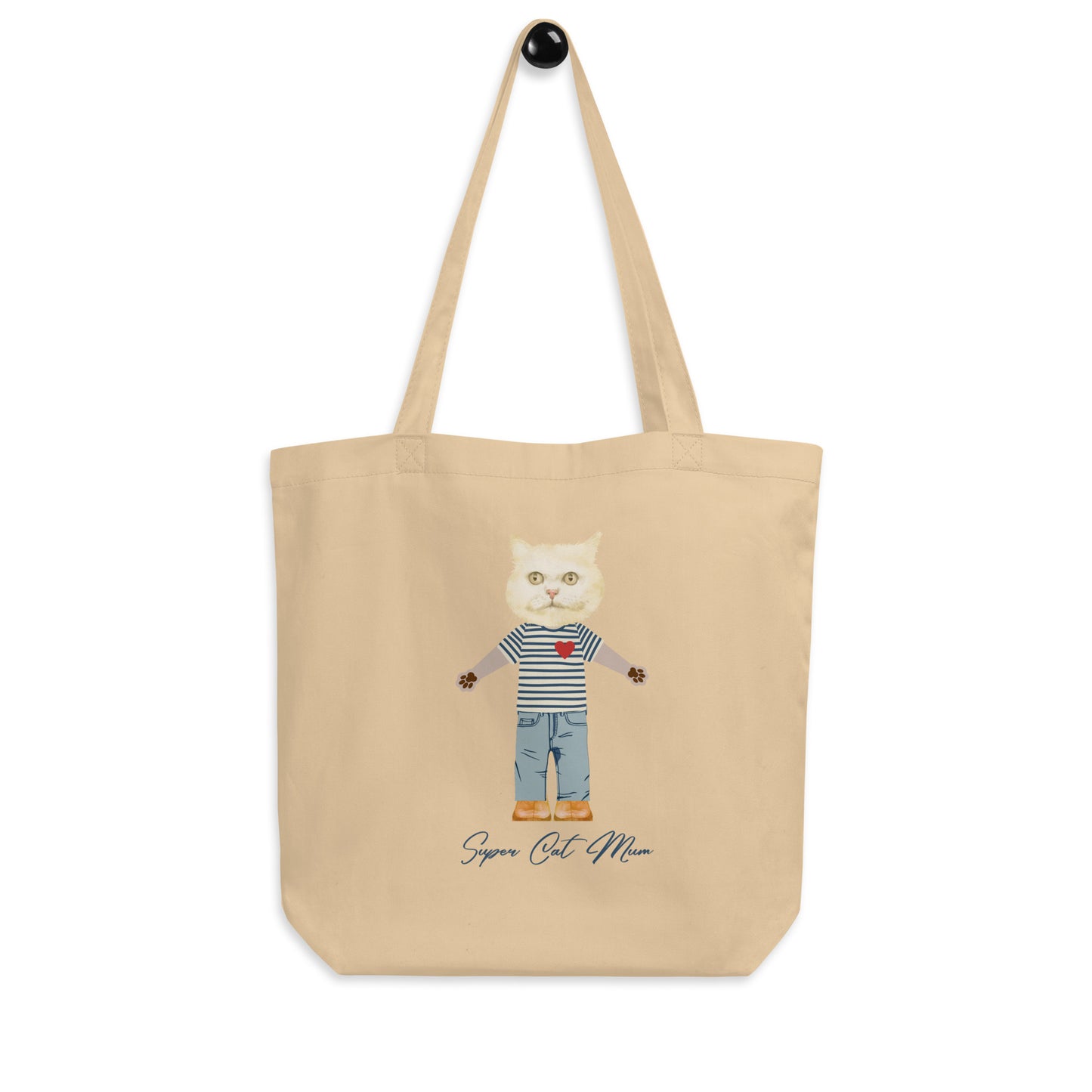 Super Cat Mum, sustainable Tote Bag - Fitz & Willow