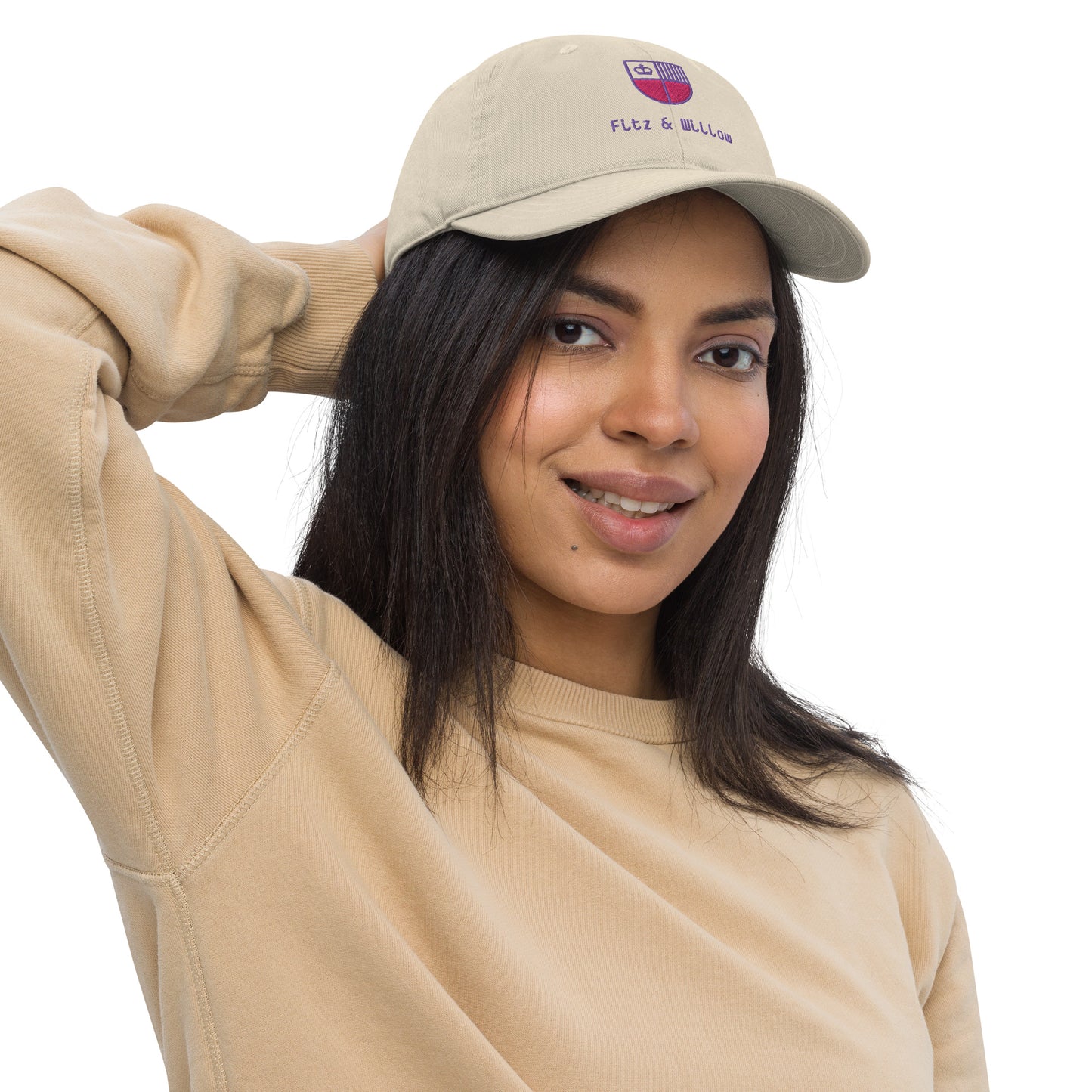 F & W, sustainable dad hat - Fitz & Willow