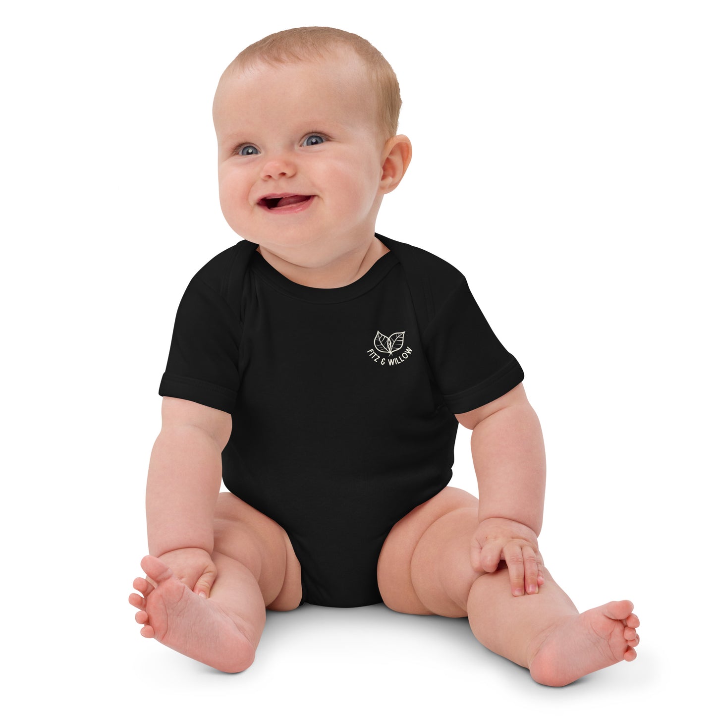 Organic cotton baby bodysuit, Fitz & Willow - Fitz & Willow