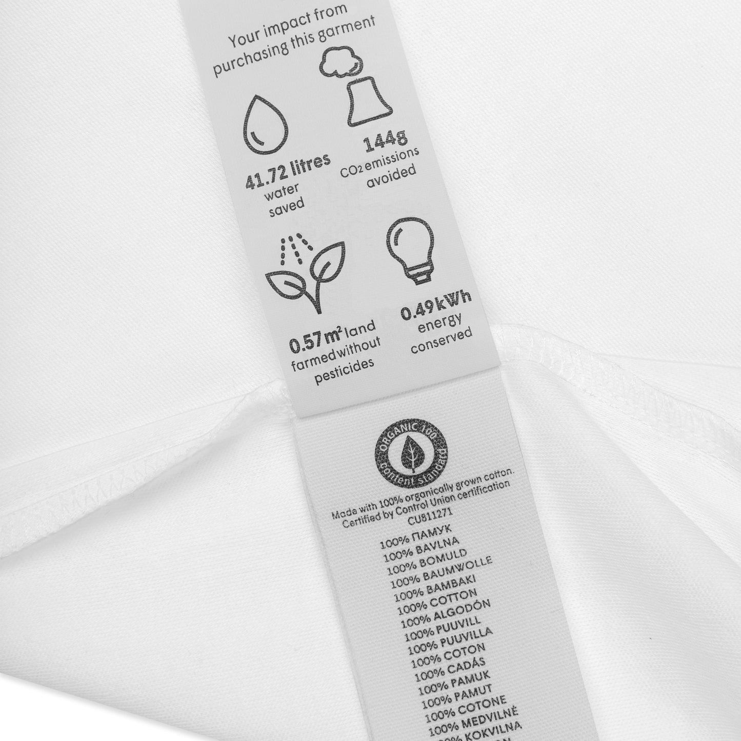Organic cotton baby onesie, Mercredi - Fitz & Willow