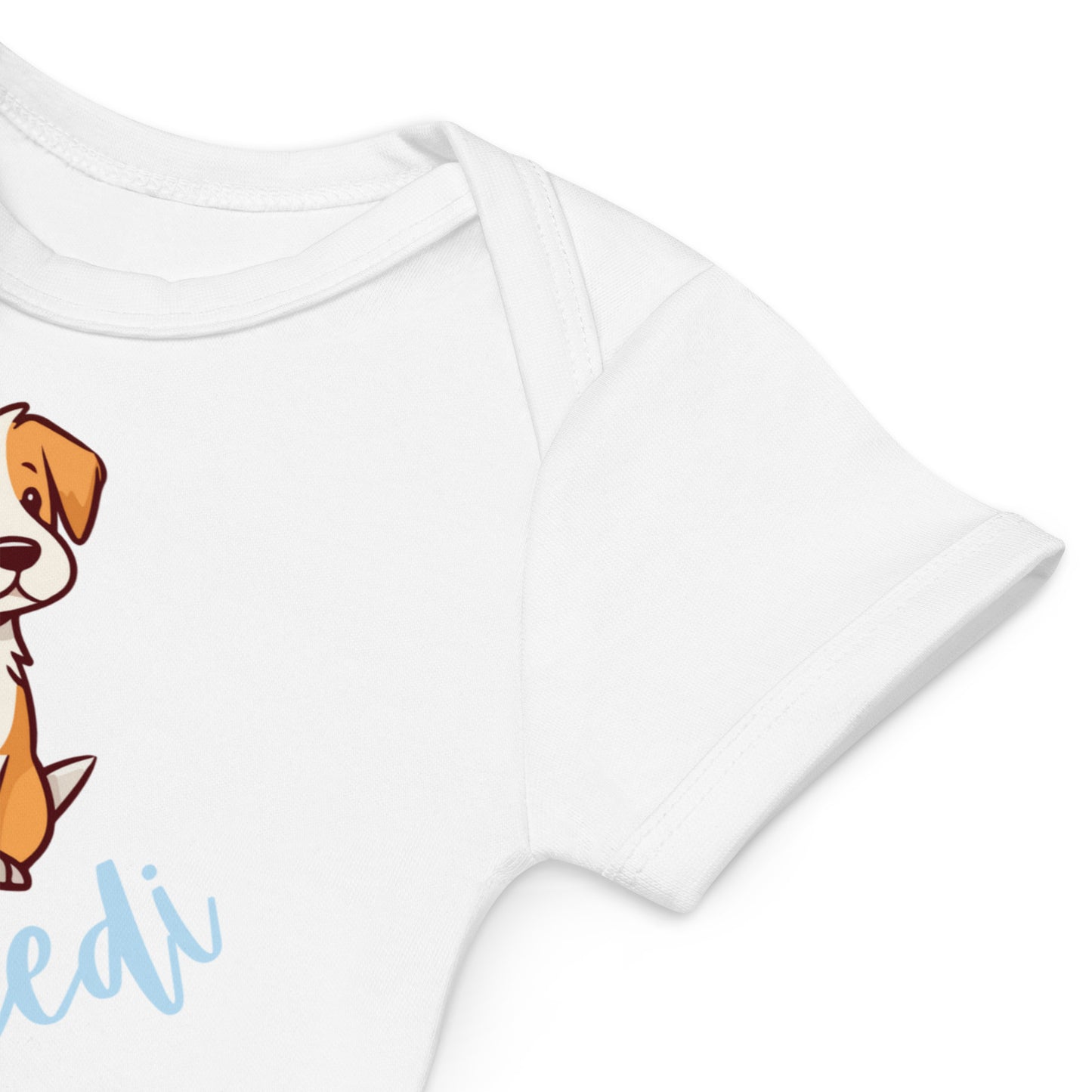 Organic cotton baby onesie, Mercredi - Fitz & Willow