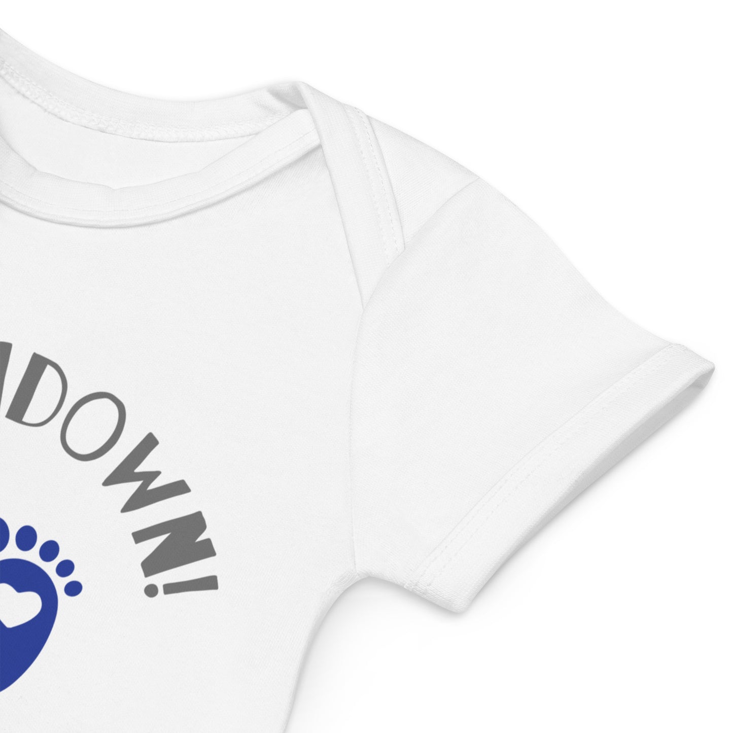 Touchdown, Organic cotton baby bodysuit - Fitz & Willow