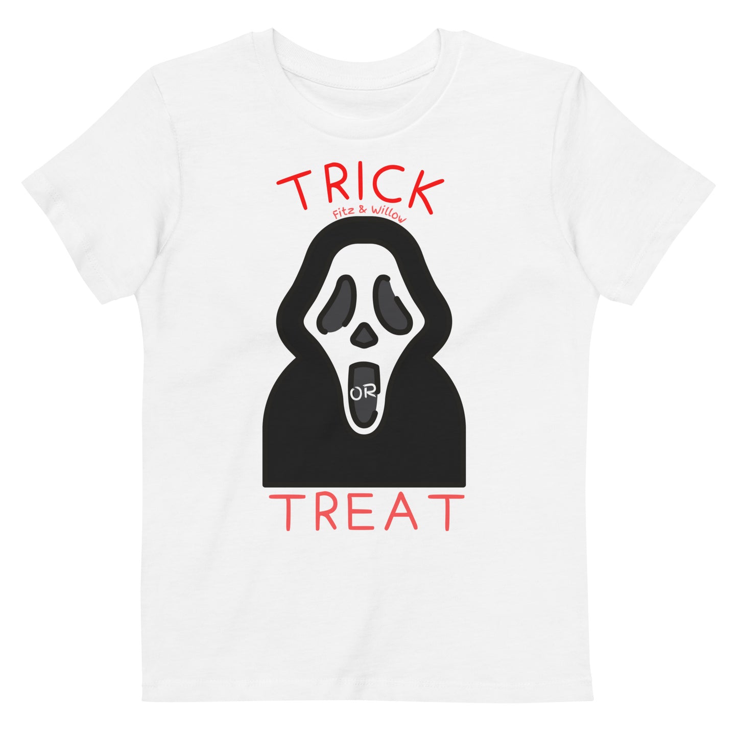 Halloween Scream, Organic cotton kids t-shirt - Fitz & Willow