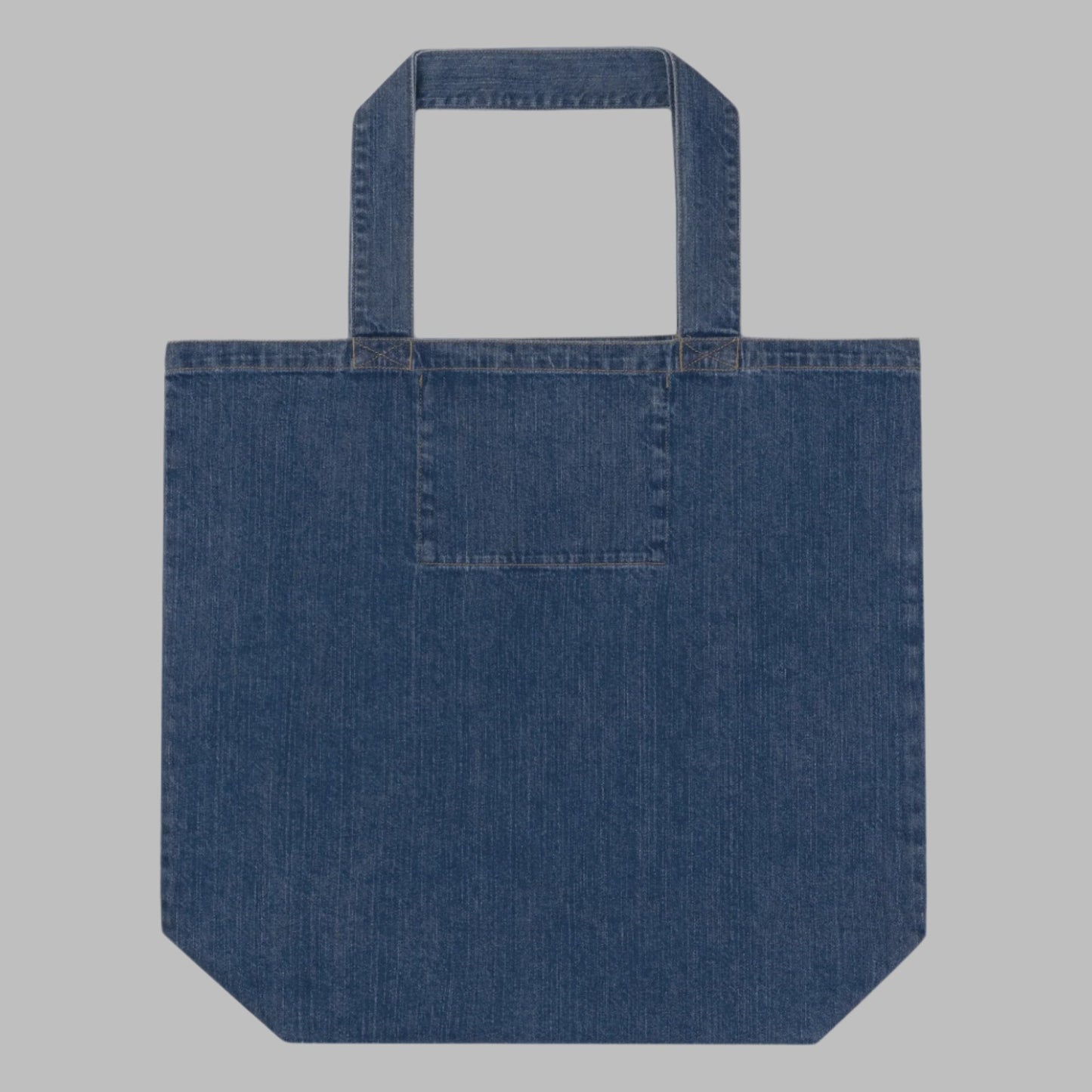 Organic Cotton Denim Tote Bag with Horse Print | Eco-Friendly - Fitz & Willow