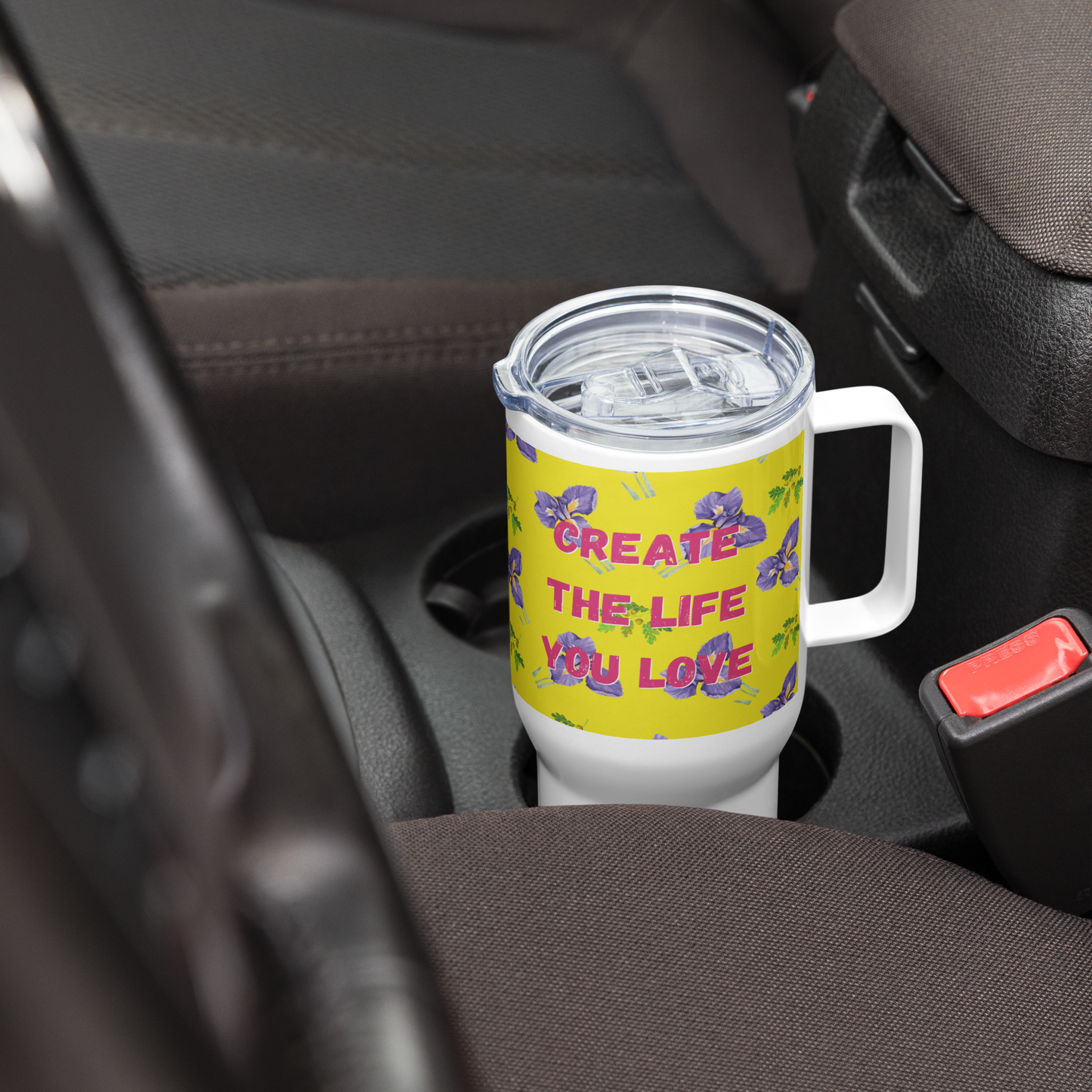 The Life you love, Stainless Steel-BPA free, Travel mug - Fitz & Willow