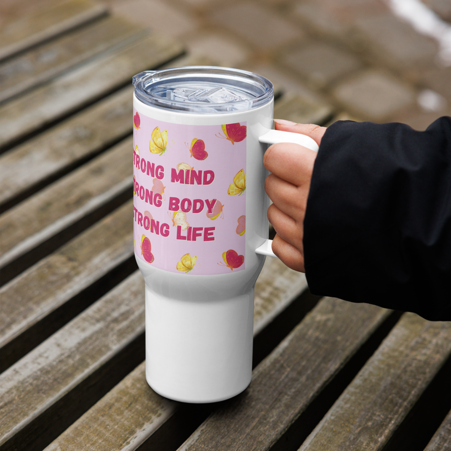 Strong Mind, Travel mug - Fitz & Willow