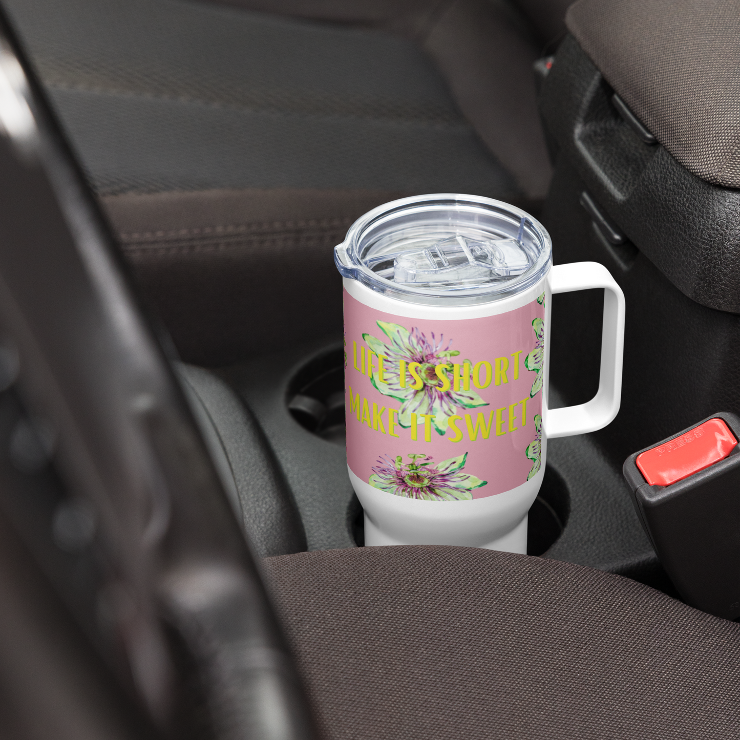 Life is short, Travel mug - Fitz & Willow