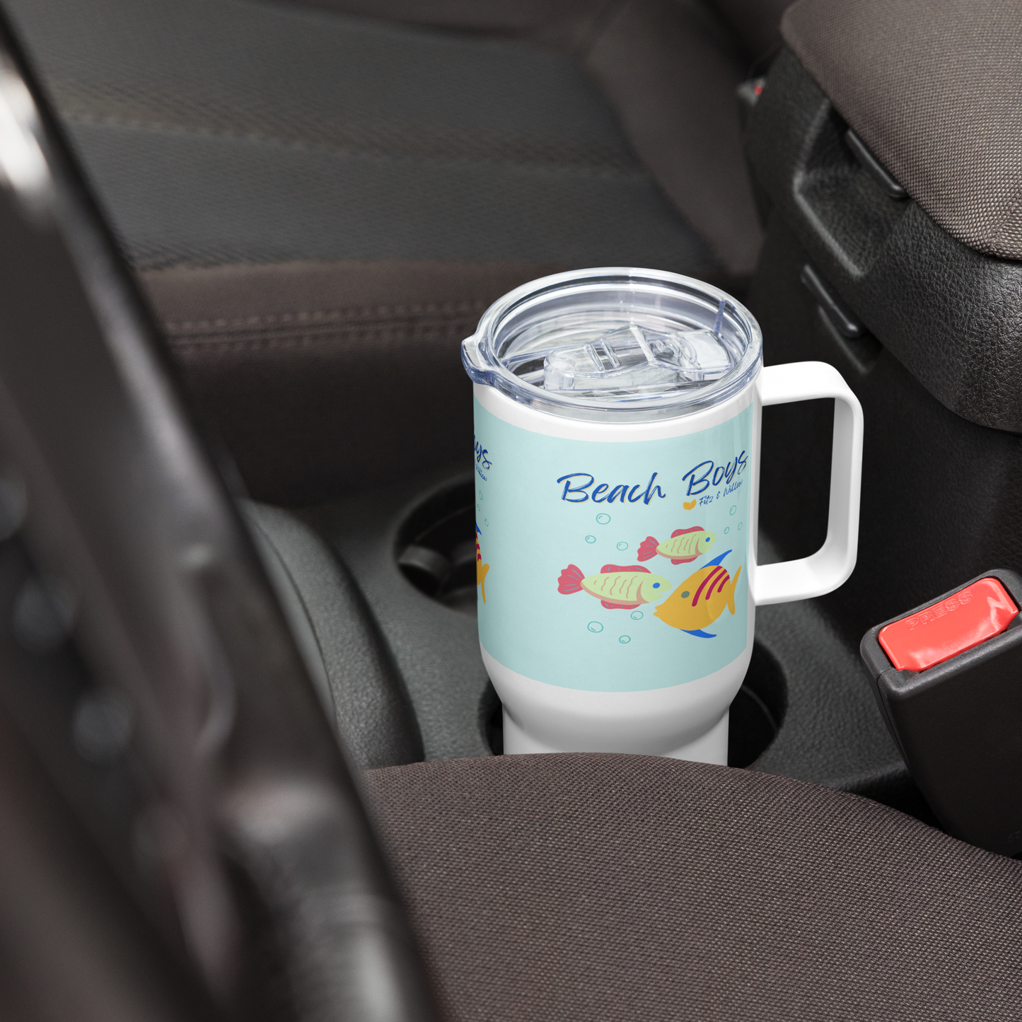 Beach Boys, Stainless Steel - BPA Free, Travel mug - Fitz & Willow