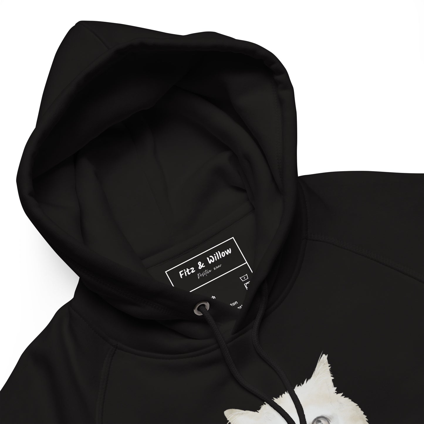 Super Cat Mum, Unisex pullover hoodie - Fitz & Willow