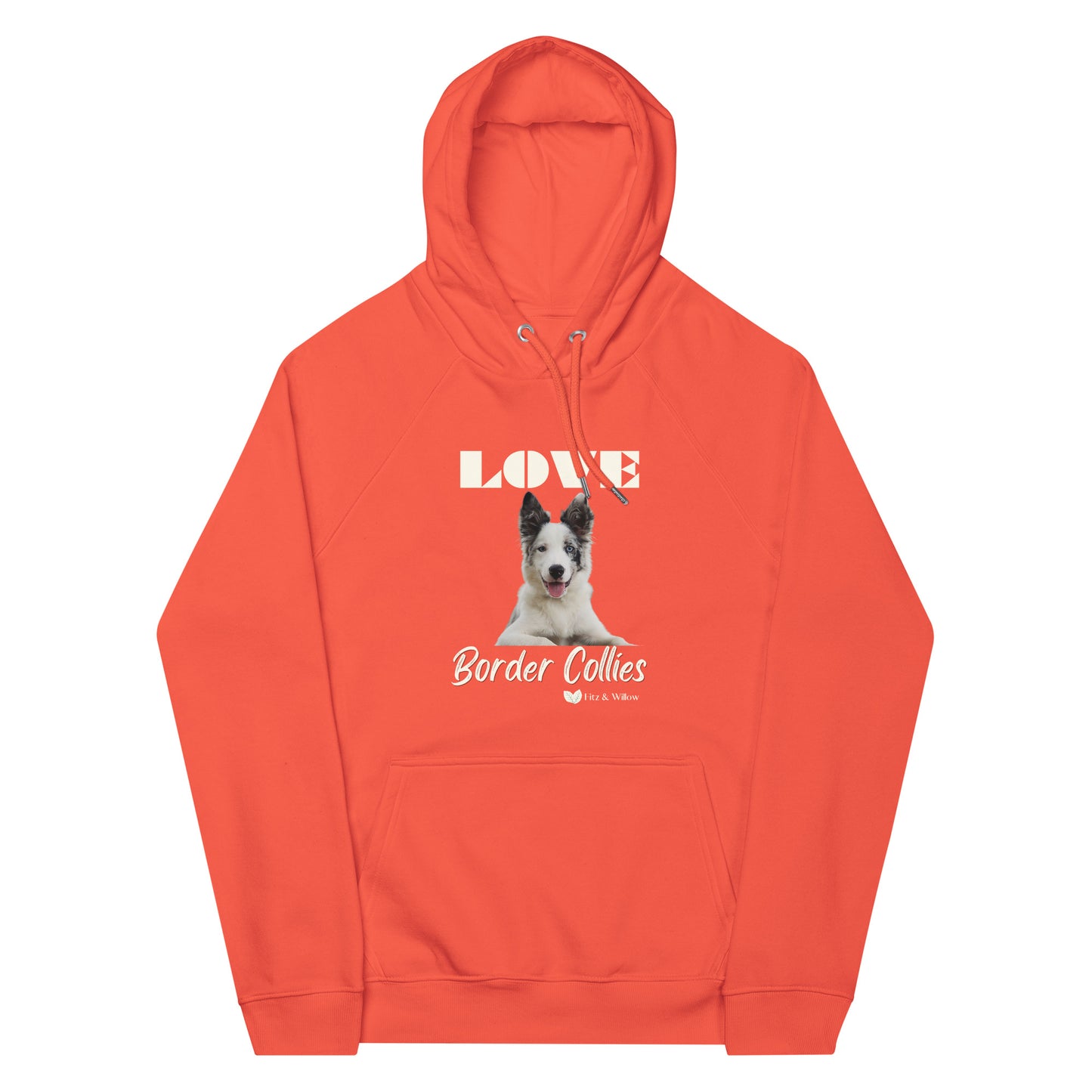 Border Collies eco hoodie - Fitz & Willow