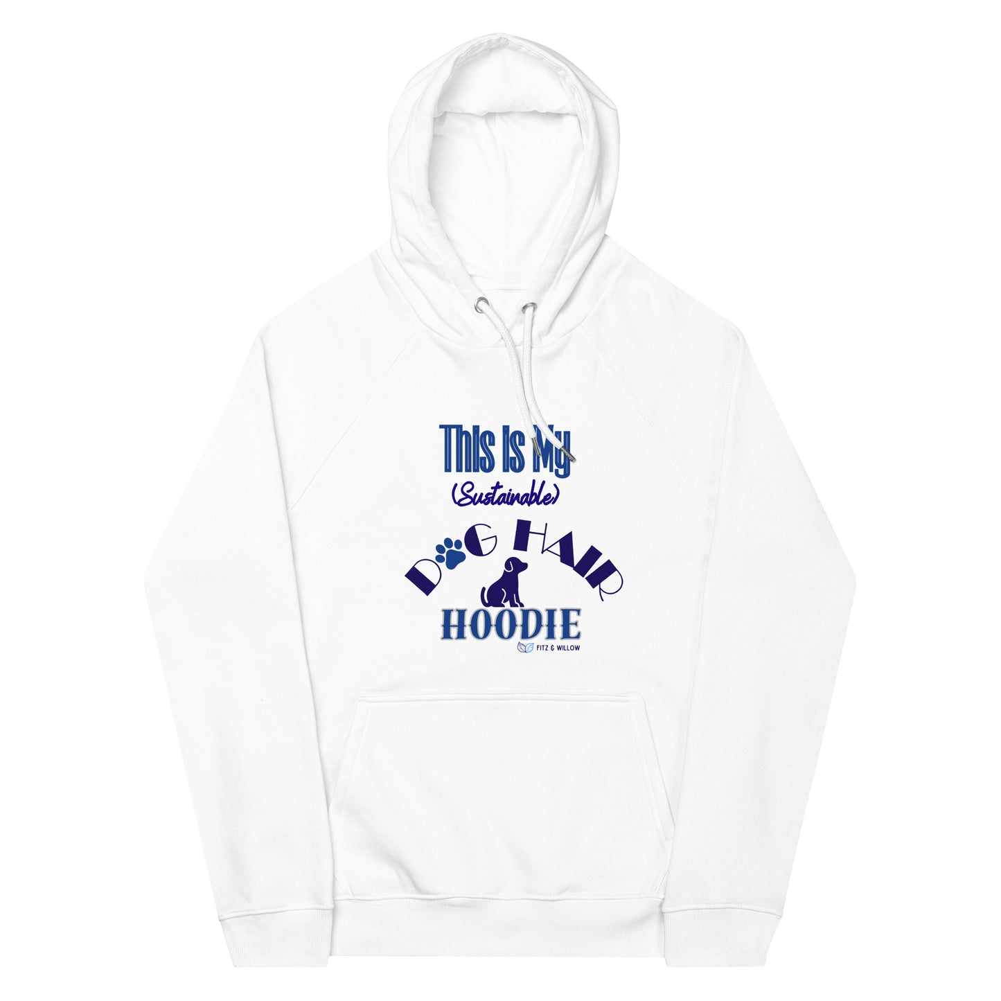 Dog hair organic hoodie - Fitz & Willow