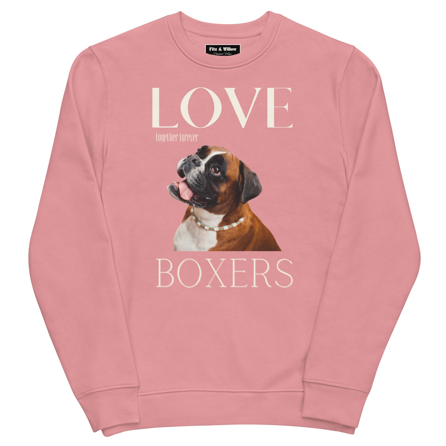 Boxer dog lovers, sweatshirt Unisex - Fitz & Willow