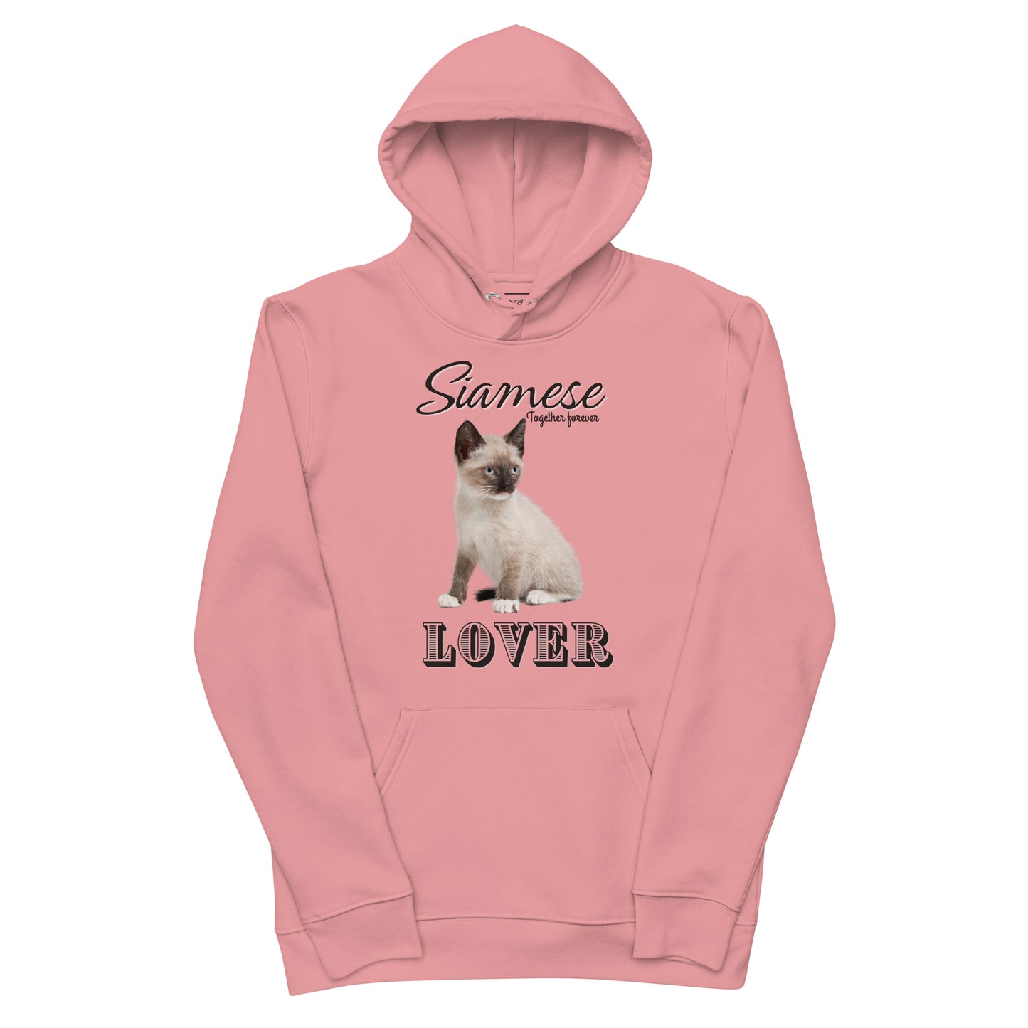 Siamese Cat lovers, Unisex eco hoodie - Fitz & Willow