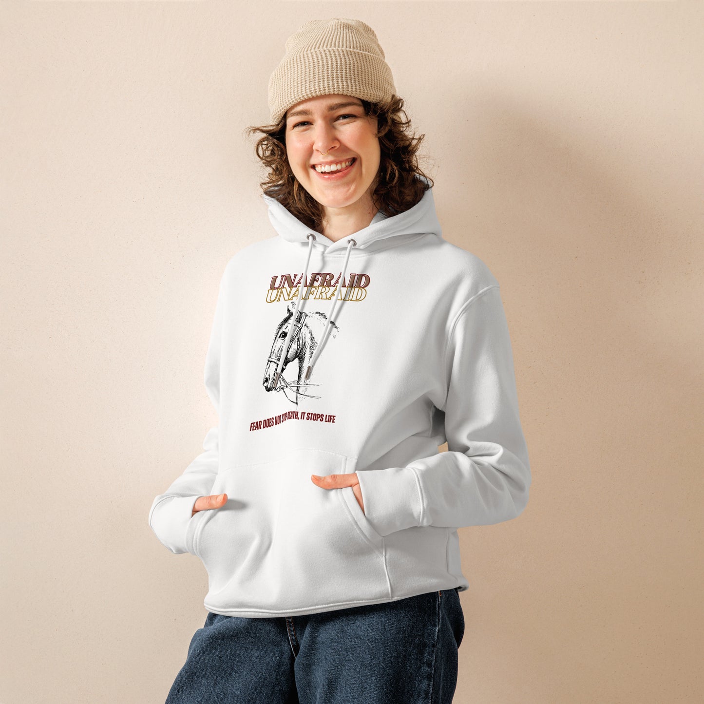 Horse Lover Hoodie – 100% Organic Cotton & Unique Print - Fitz & Willow