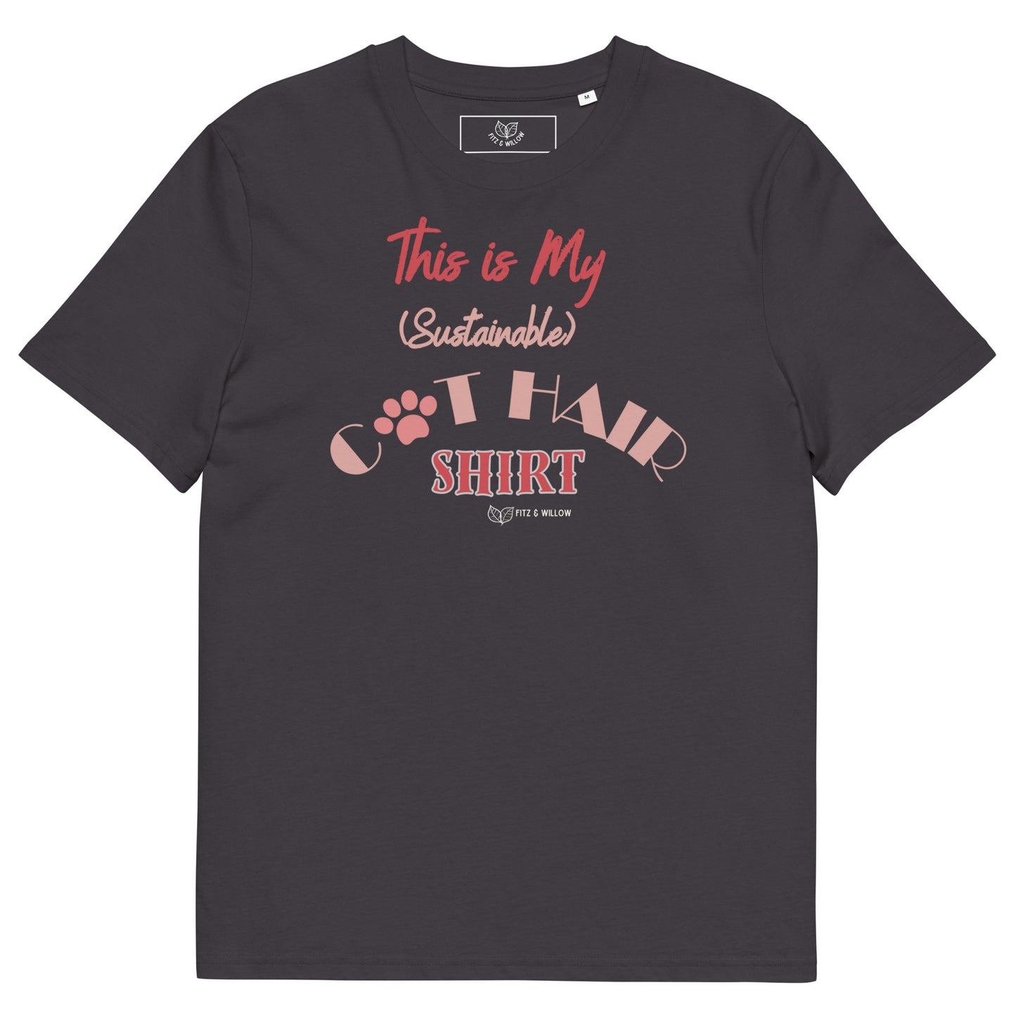 My cat fur sustainable T-shirt - Fitz & Willow
