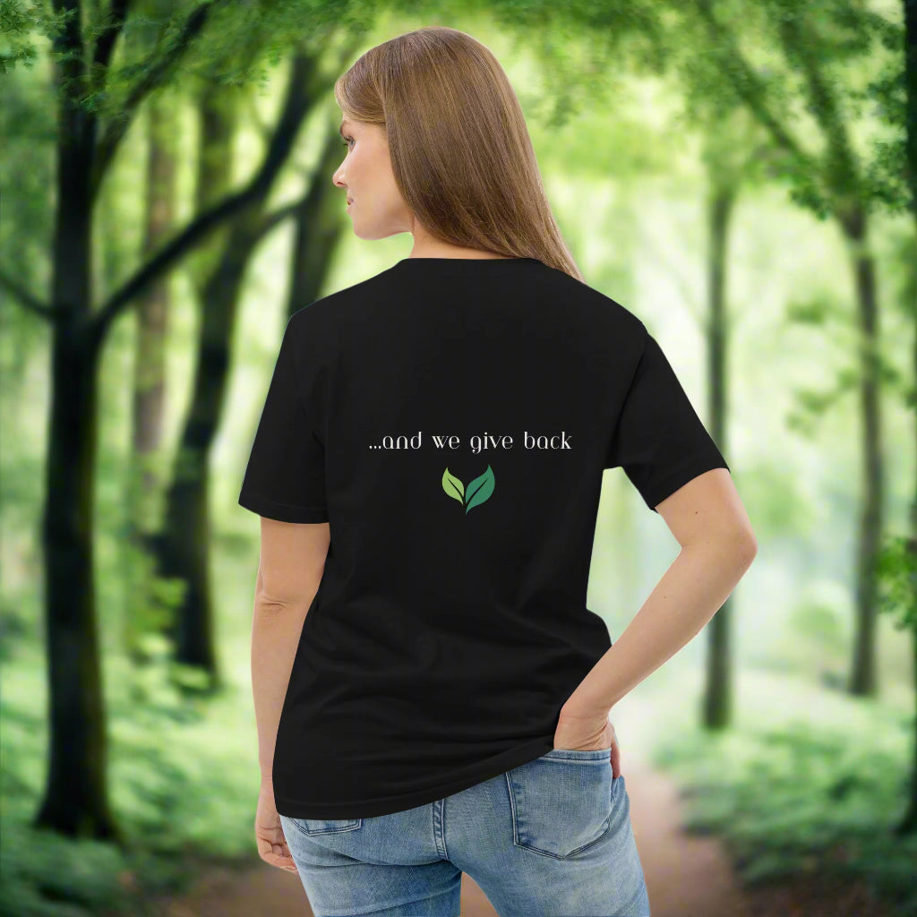 From nature…Unisex organic cotton t-shirt