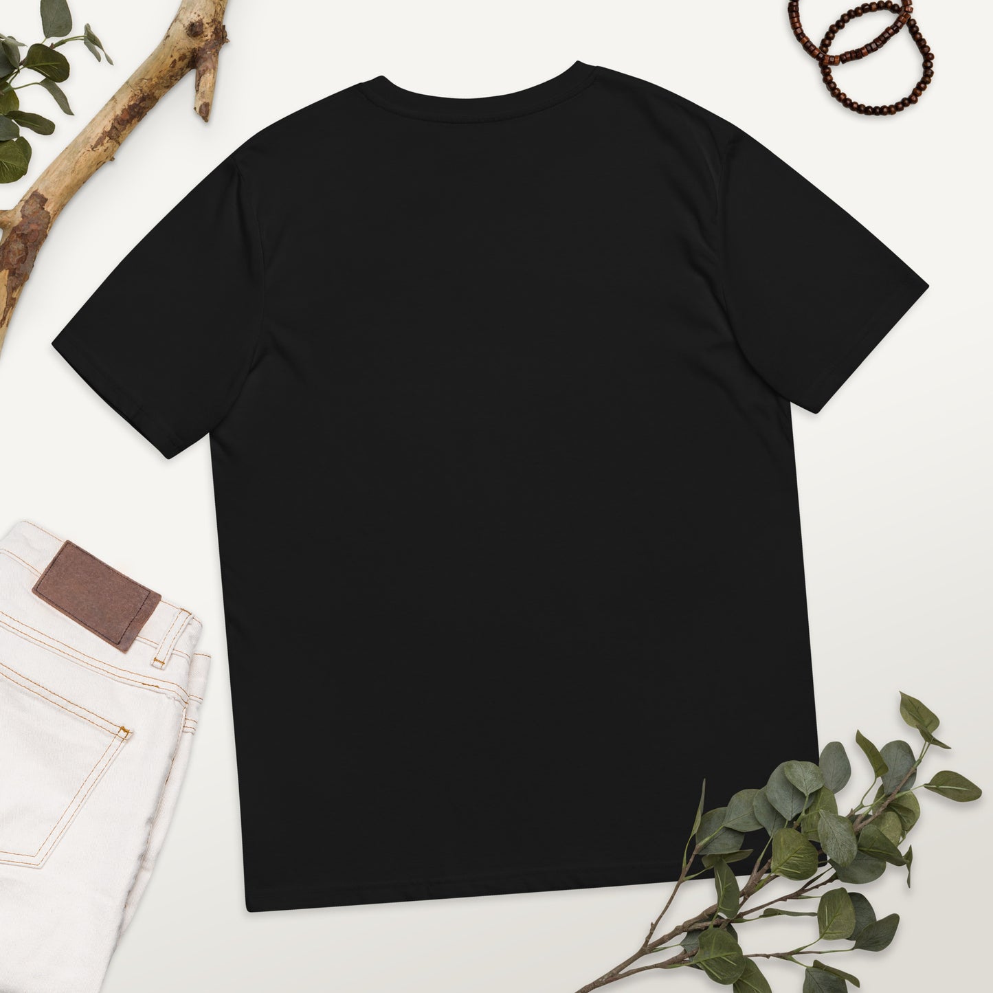 Unisex organic cotton t-shirt, Snow Leopard's voice - Fitz & Willow