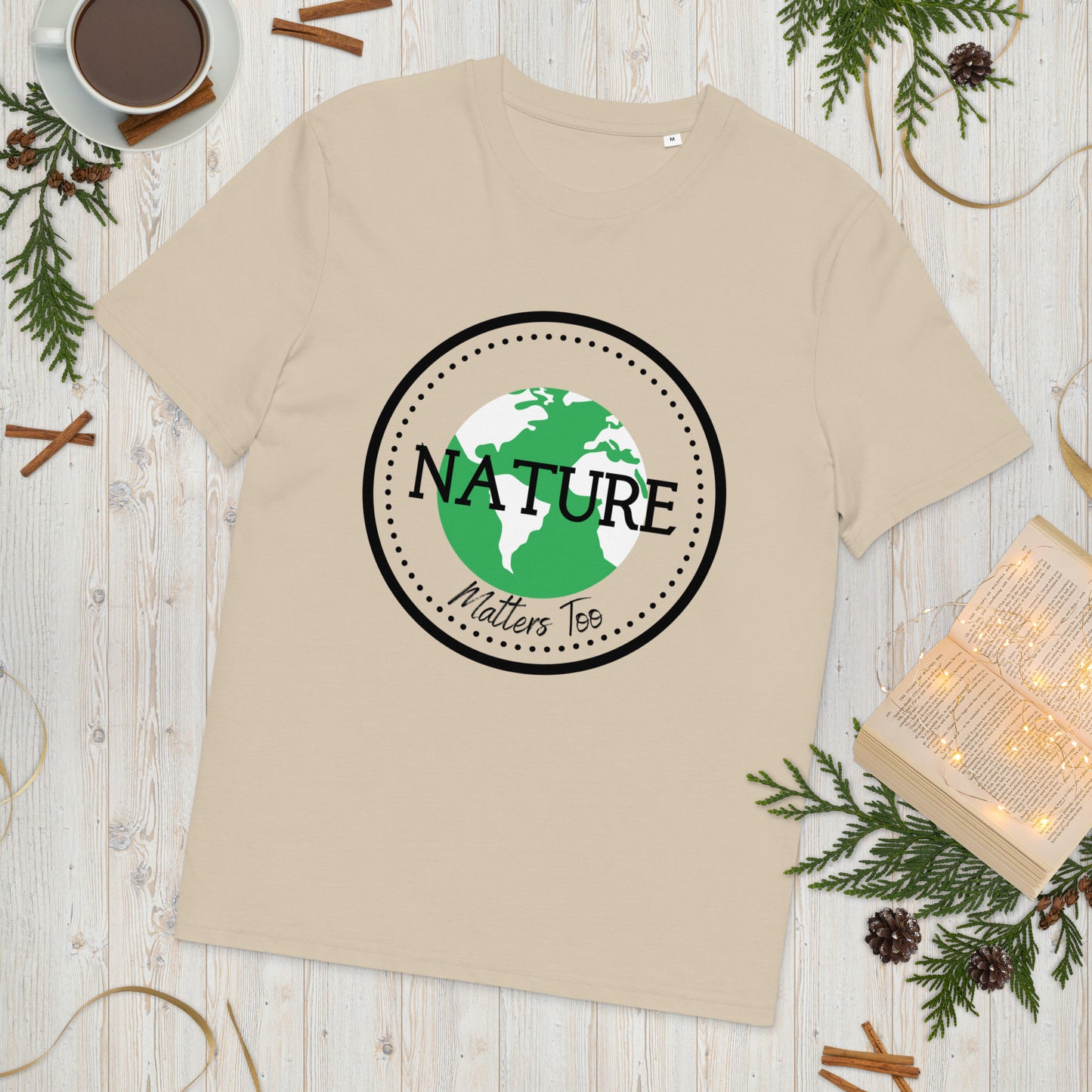 Nature matters too, Unisex sustainable t-shirt - Fitz & Willow