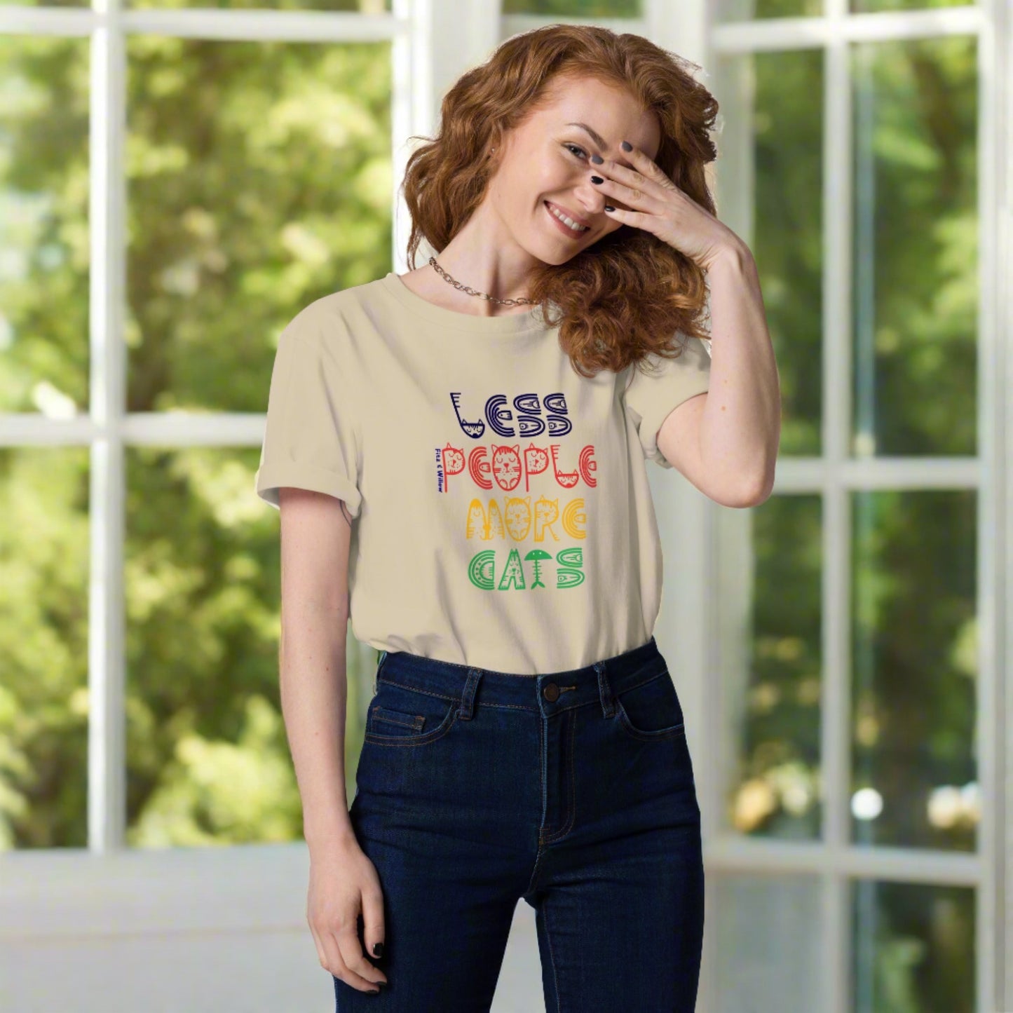 More Cats, Unisex sustainable t-shirt - Fitz & Willow