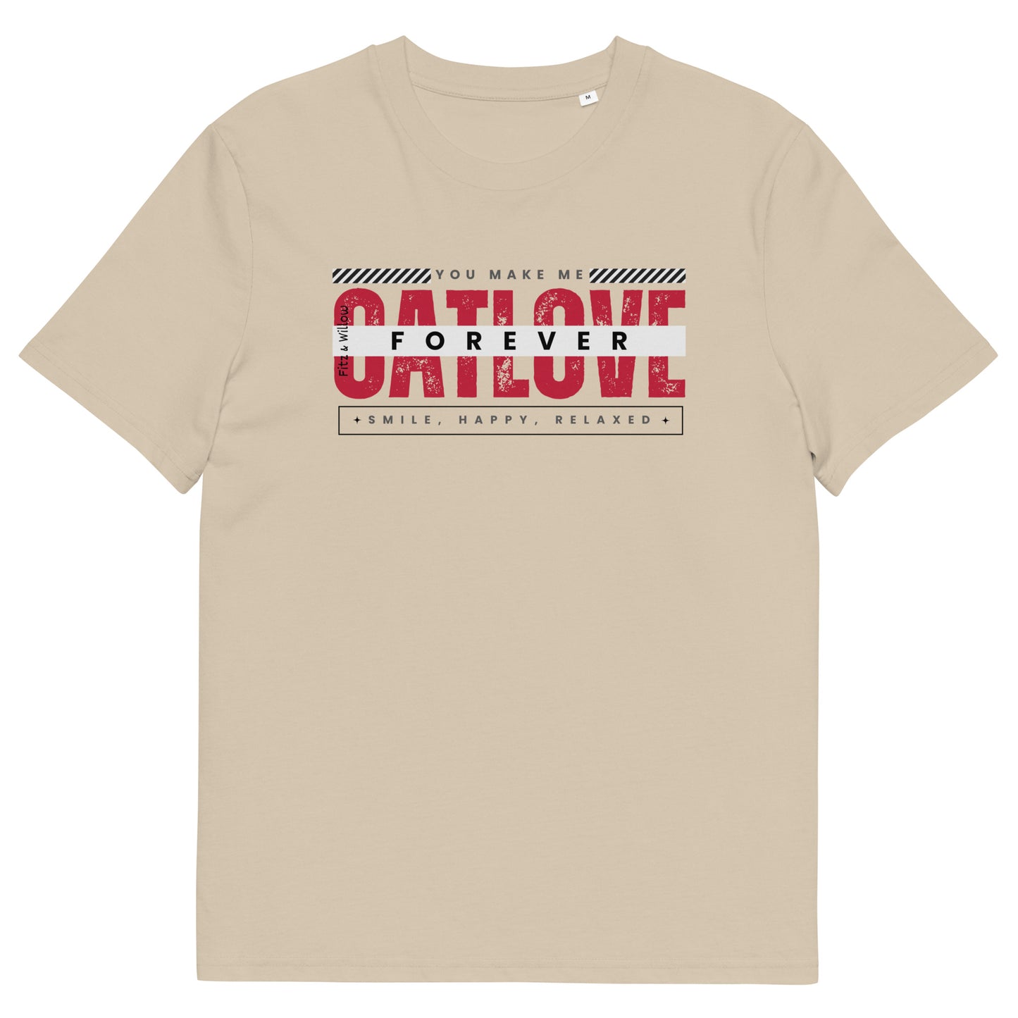 Organic Cat Themed T-shirt - Fitz & Willow