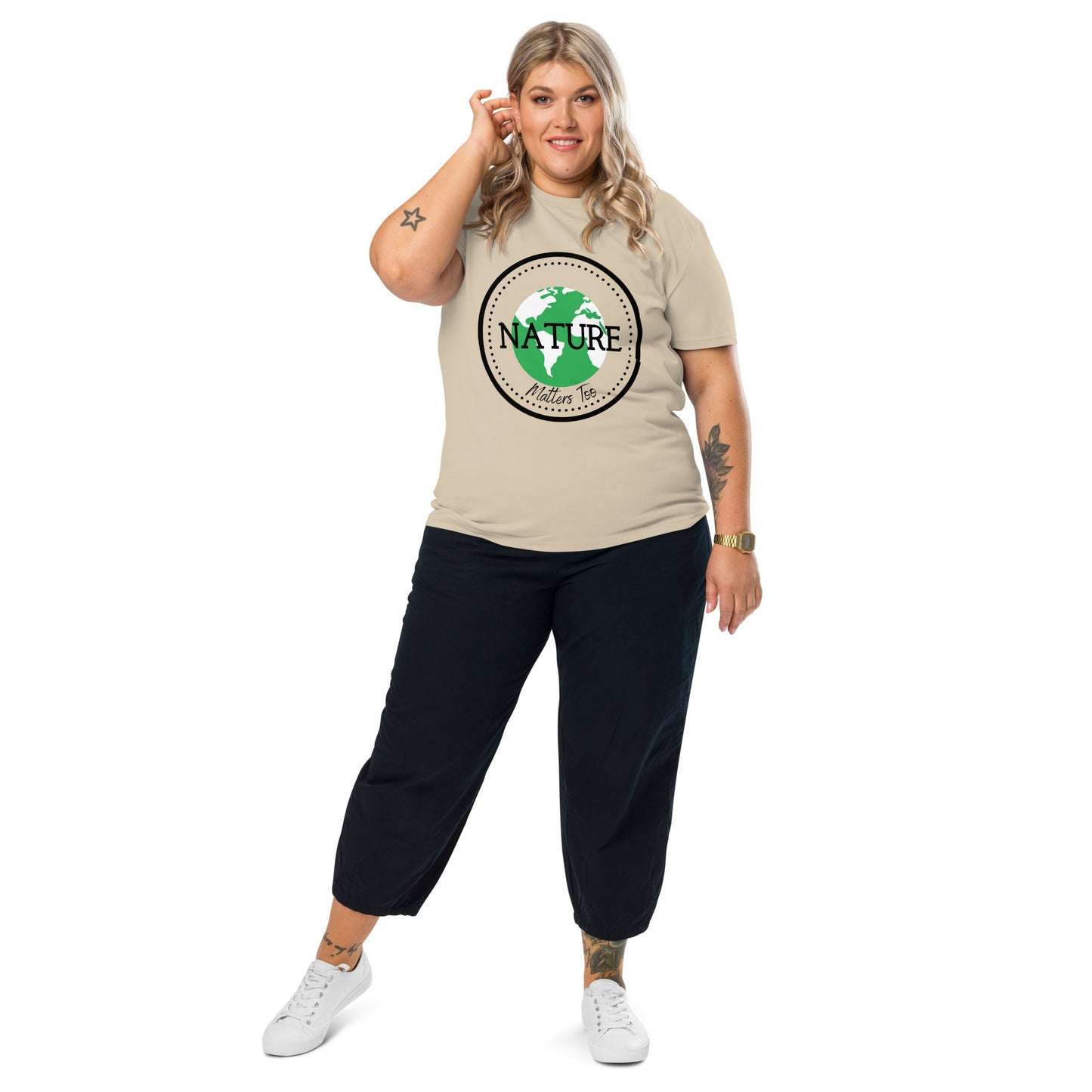 Nature matters too, Unisex sustainable t-shirt - Fitz & Willow