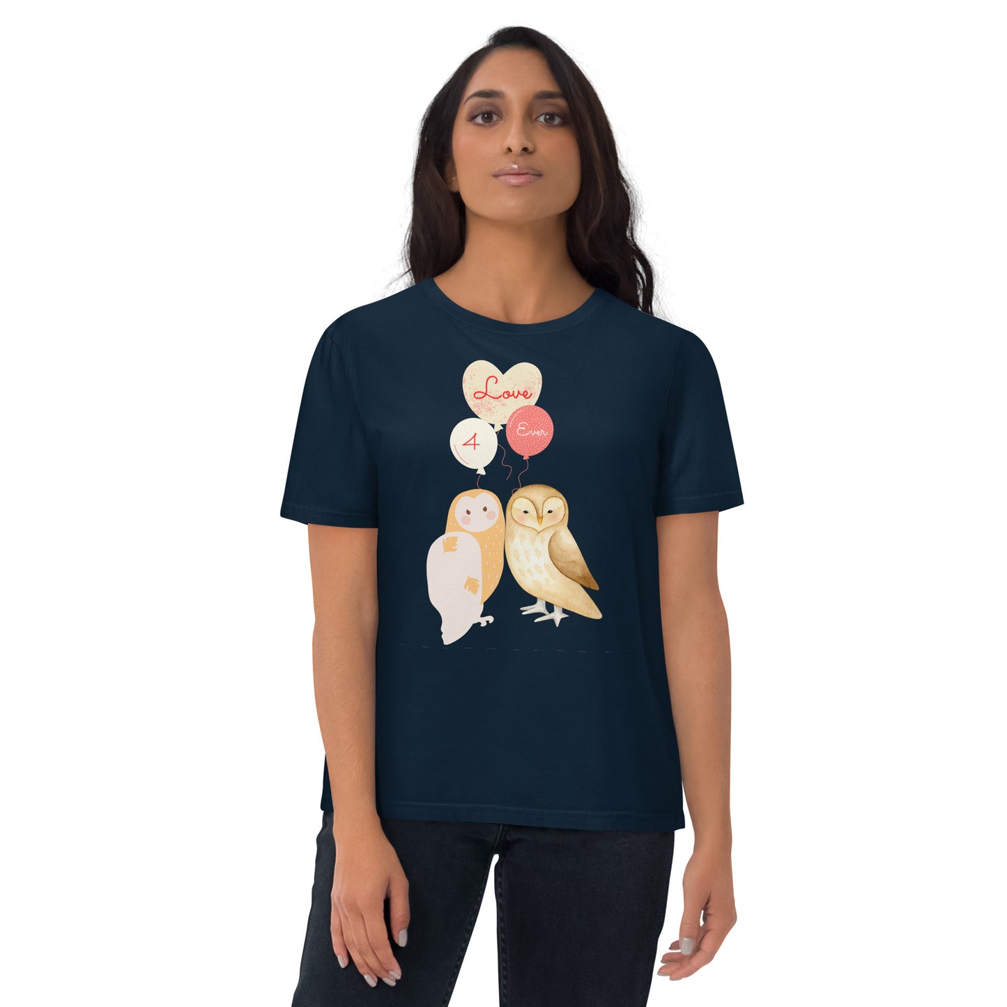 Unisex organic t-shirt, Love 4 ever - Fitz & Willow