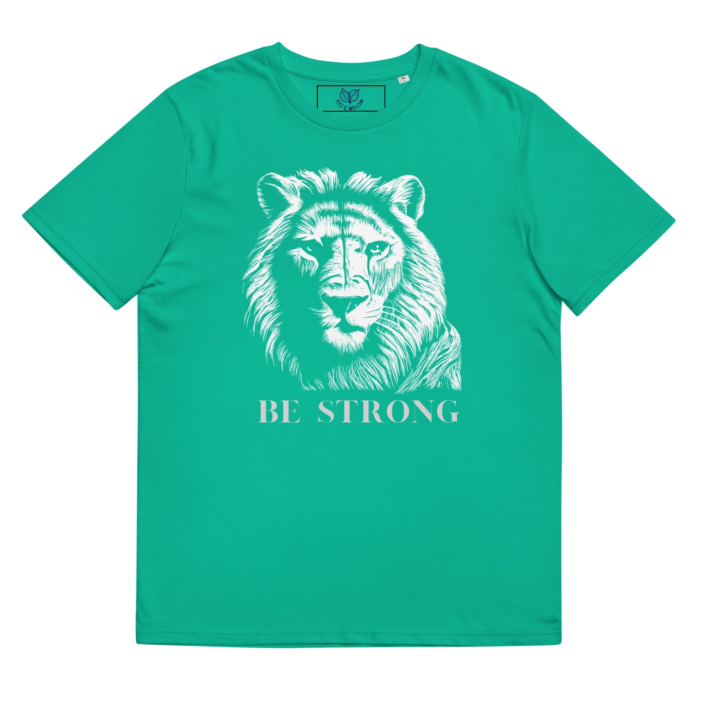 Lion, Unisex organic cotton t-shirt - Fitz & Willow