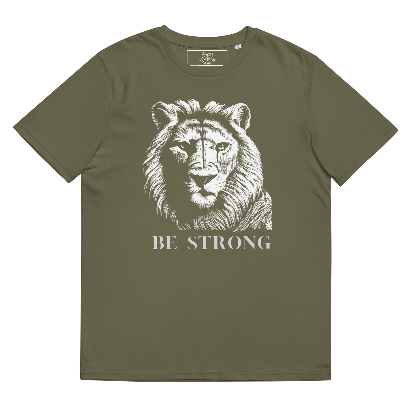 Lion, Unisex organic cotton t-shirt - Fitz & Willow