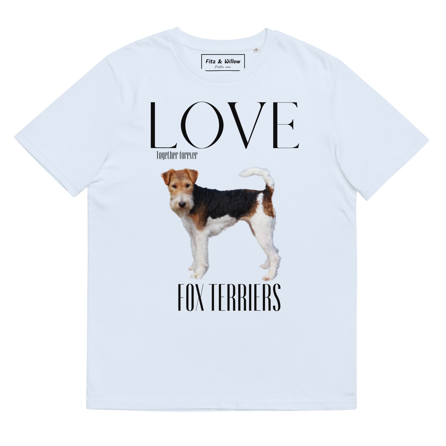 Fox Terrier lovers organic t-shirt - Fitz & Willow