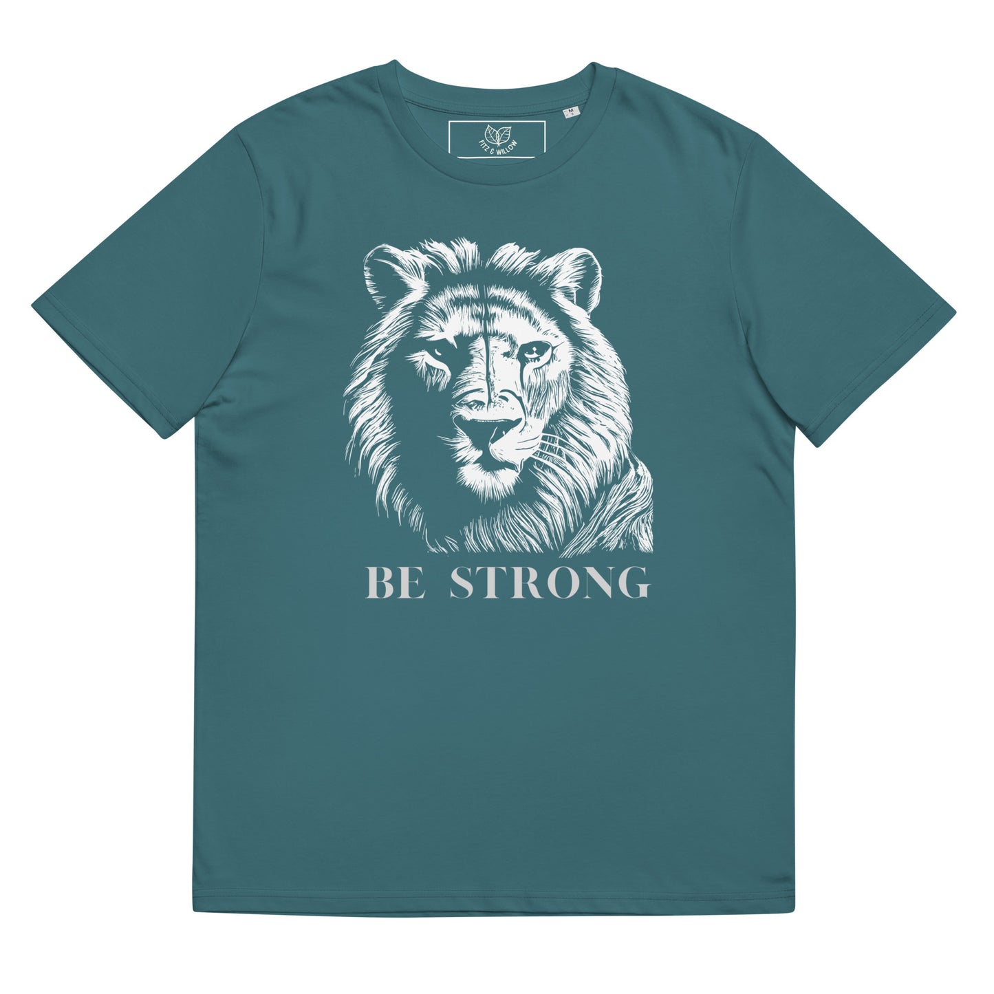 Lion, Unisex organic cotton t-shirt - Fitz & Willow