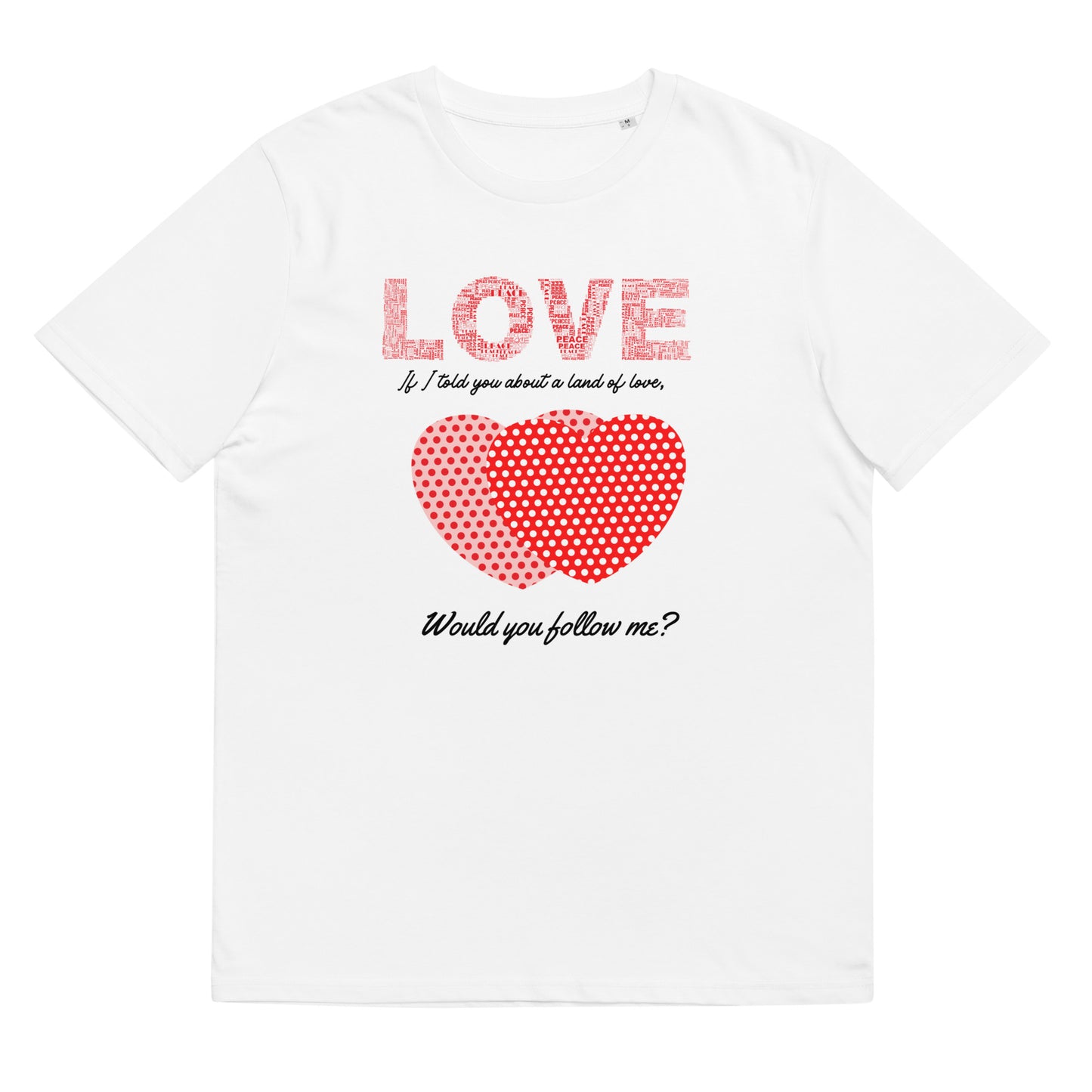 Sweet love, Unisex organic t-shirt - Fitz & Willow