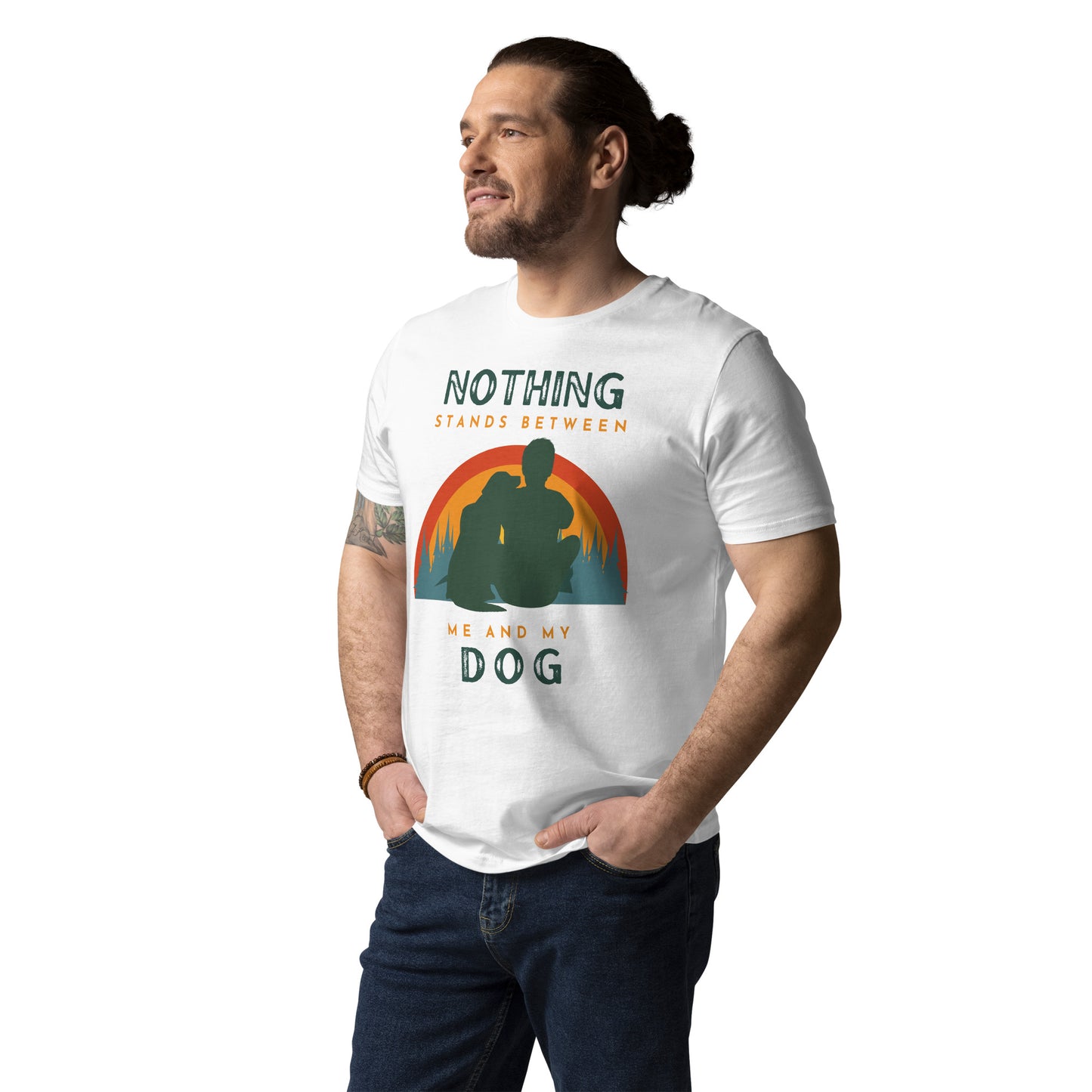 Nothing Stands Between Dog, Eco-conscious t-shirt - Fitz & Willow
