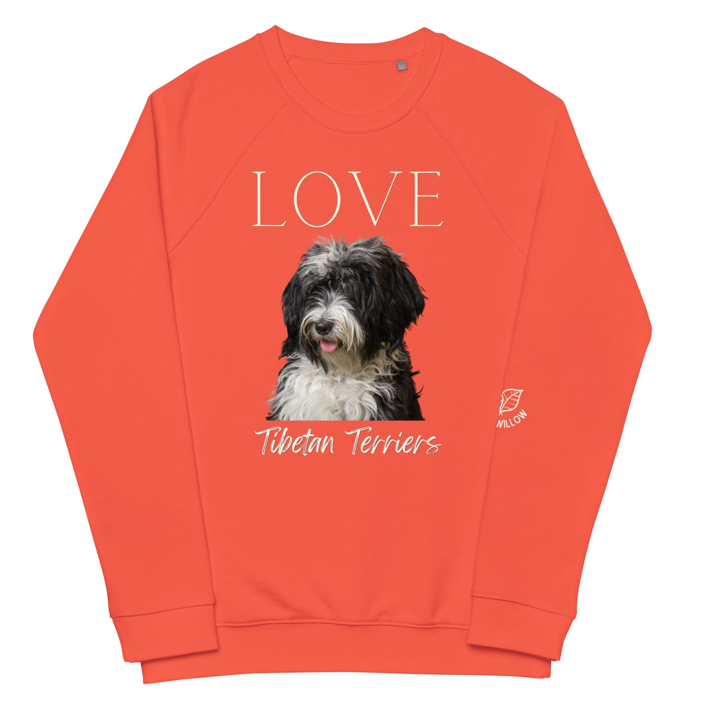 Tibetan Terrier lovers, raglan sweatshirt - Fitz & Willow