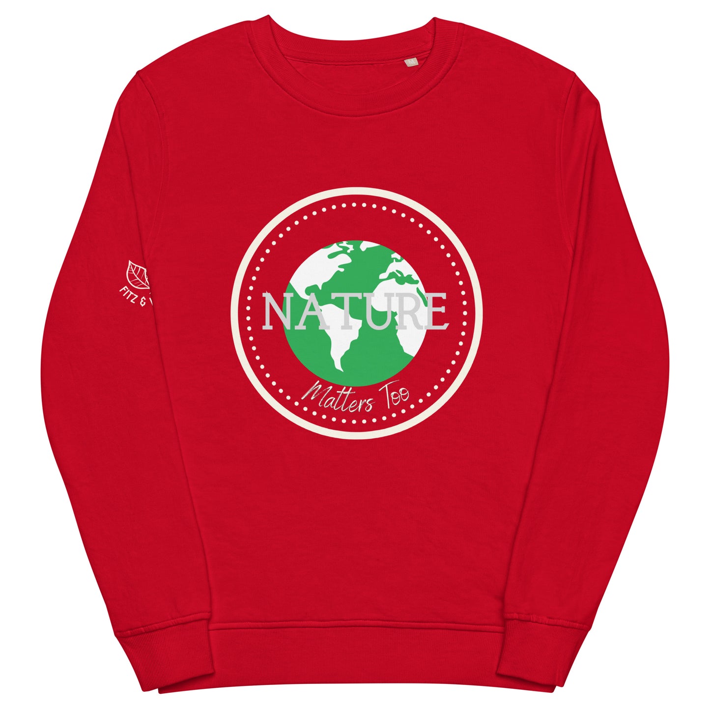 Nature Matters too, Unisex organic sweatshirt - Fitz & Willow