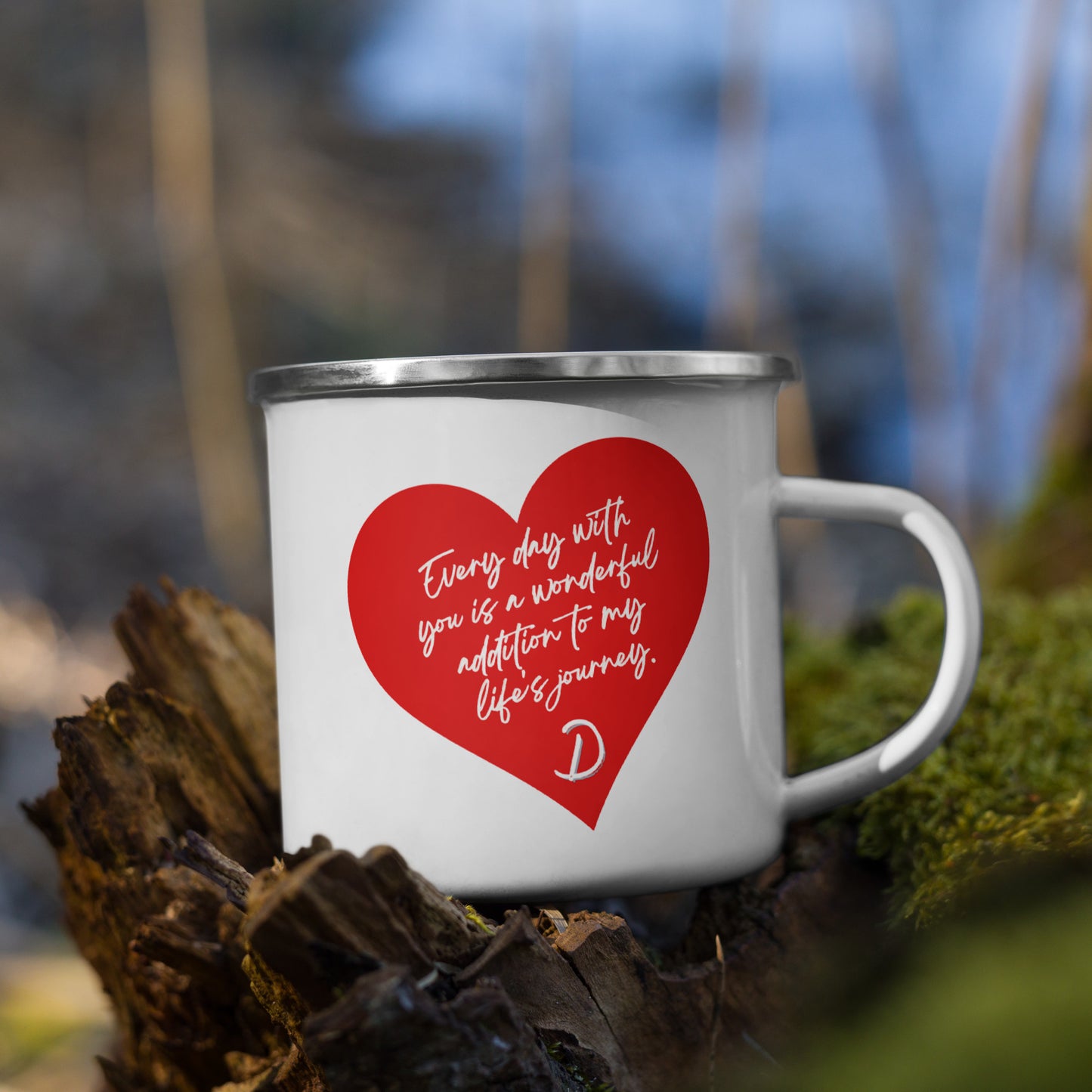 Enamel Mug Wonderful Love - Fitz & Willow