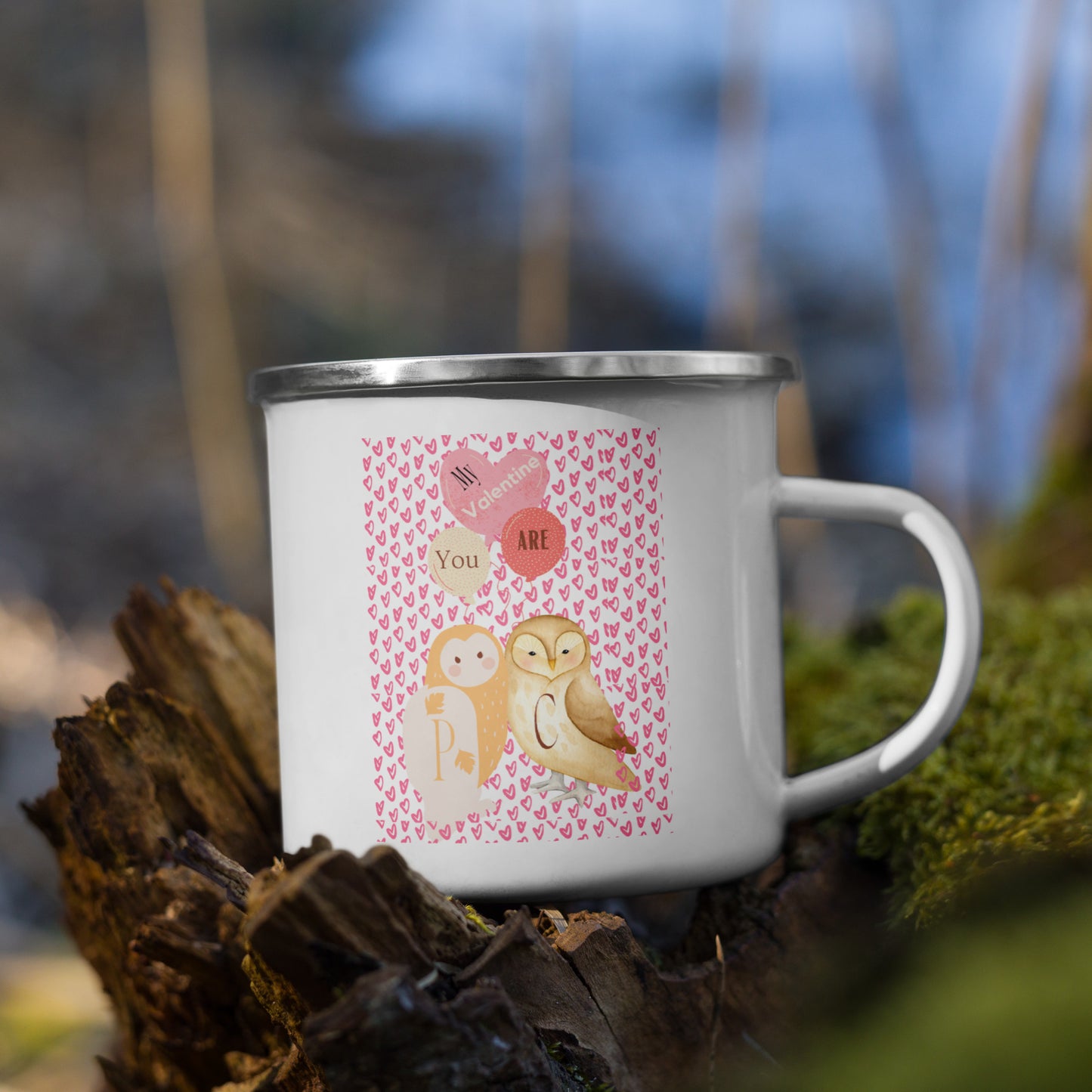Enamel Mug, You are my Valentine - Fitz & Willow