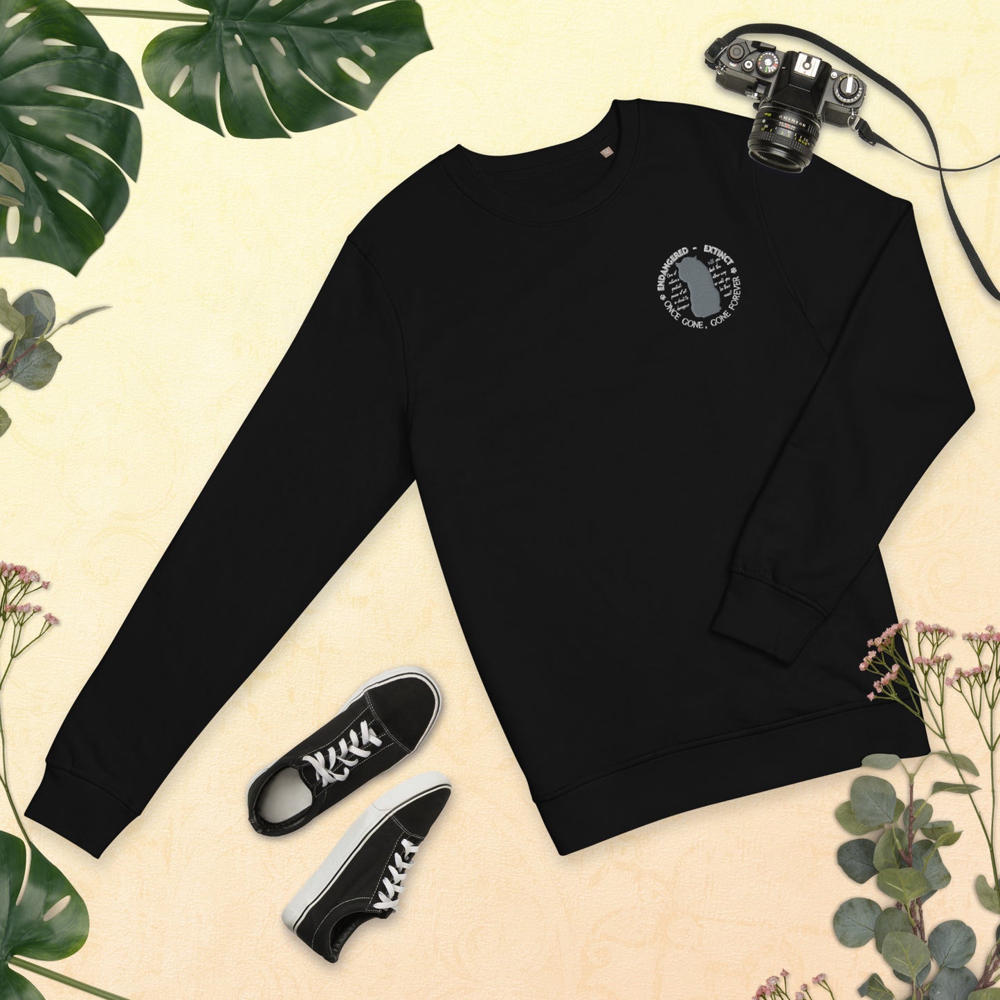 Unisex organic sweatshirt, Tiger's Voices - Fitz & Willow