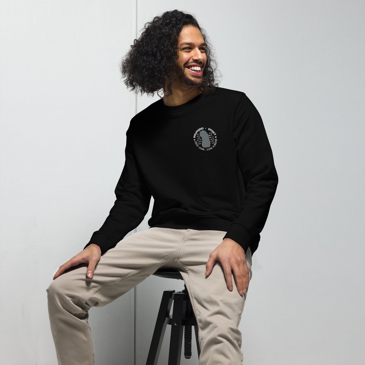 Unisex organic sweatshirt, Tiger's Voices - Fitz & Willow