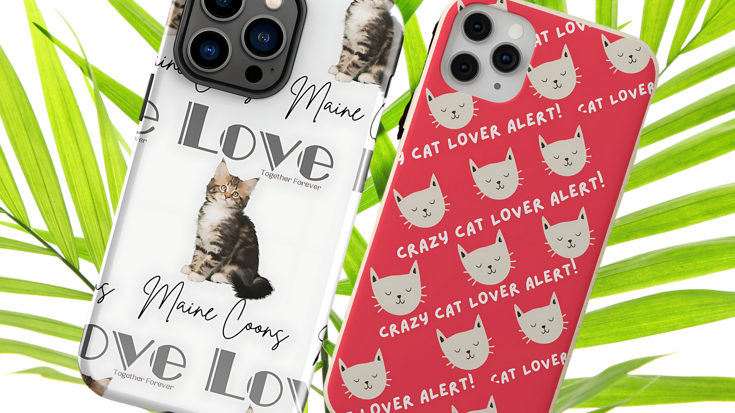 Fitz & Willow, cat themed, biodagradable, IPhone cases